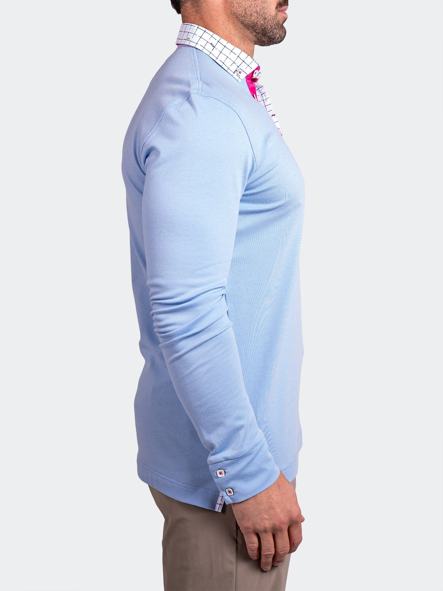 Newton Ascension Sky Blue Polo