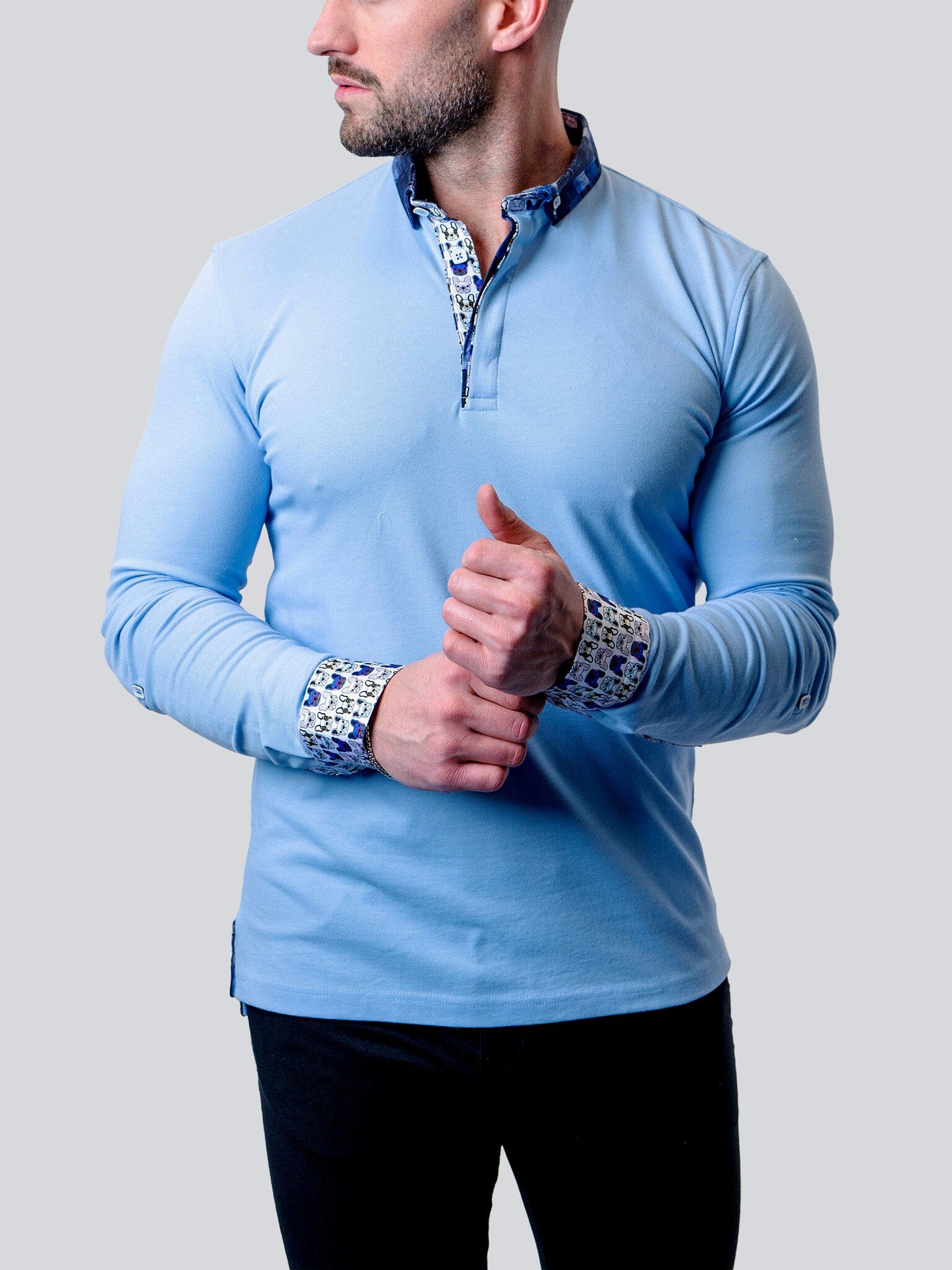 Polo Newton Baby Blue