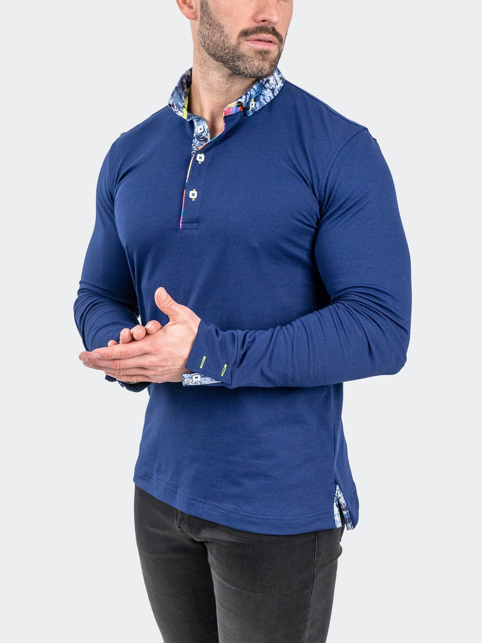 Newton Crypt Navy Polo