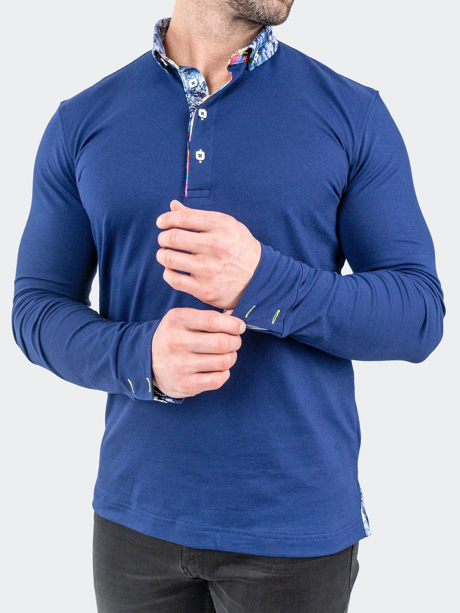 Newton Crypt Navy Polo