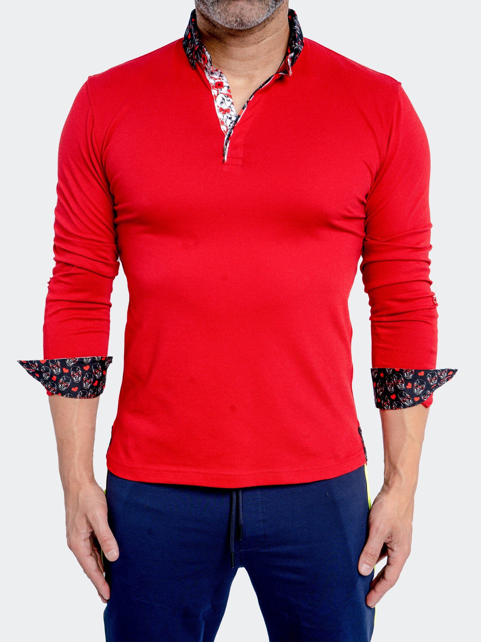 Newton Dog Love Red Polo