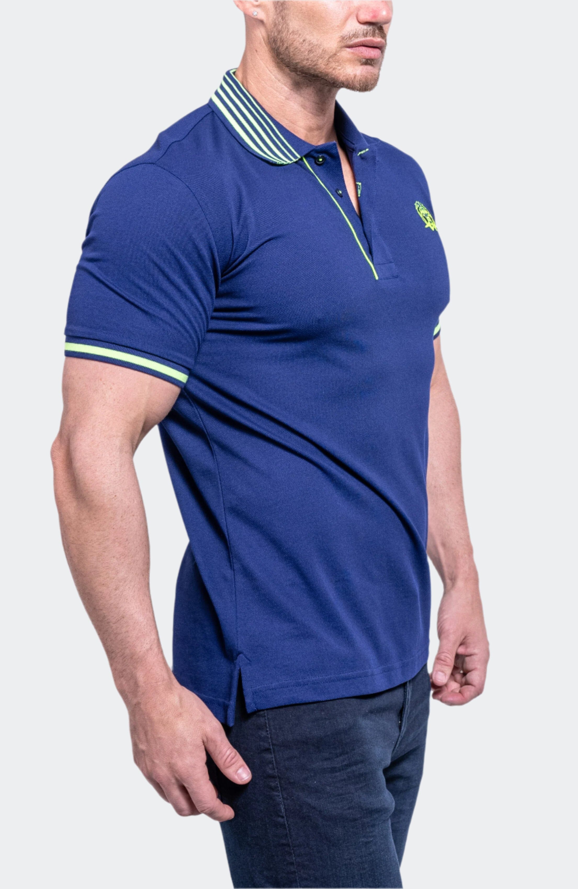 TipLogo Navy Blue Polo