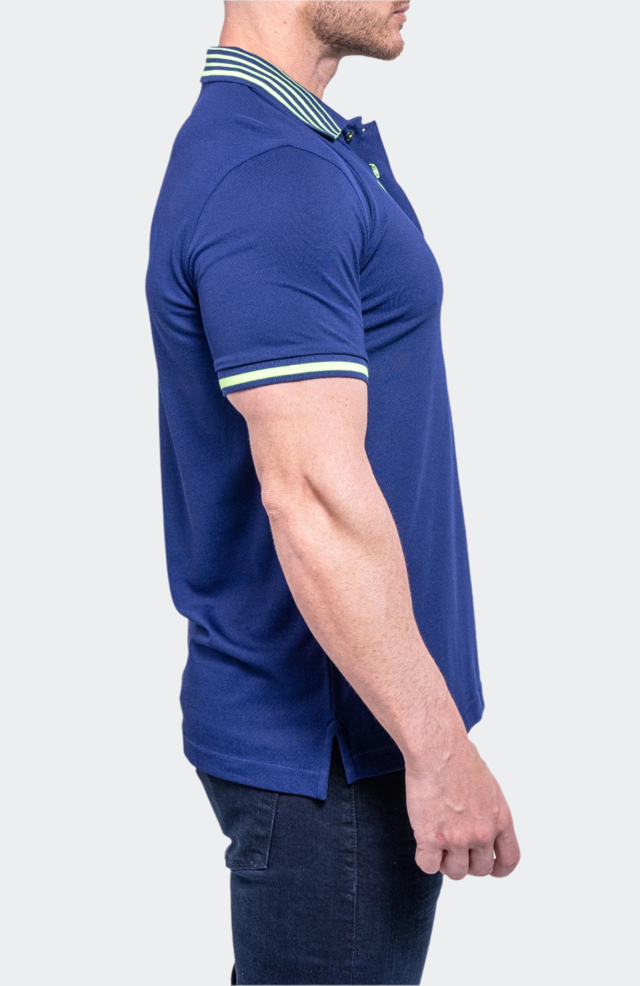 TipLogo Navy Blue Polo