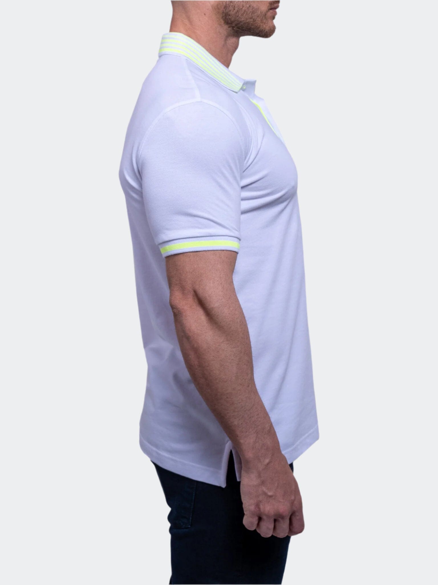 TipLogo White Neon Polo
