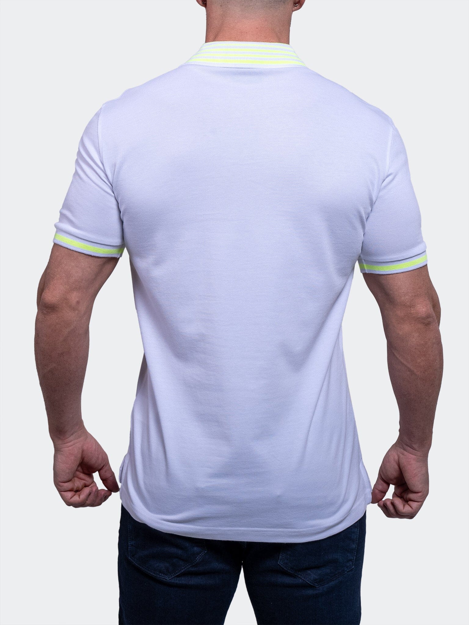 TipLogo White Neon Polo