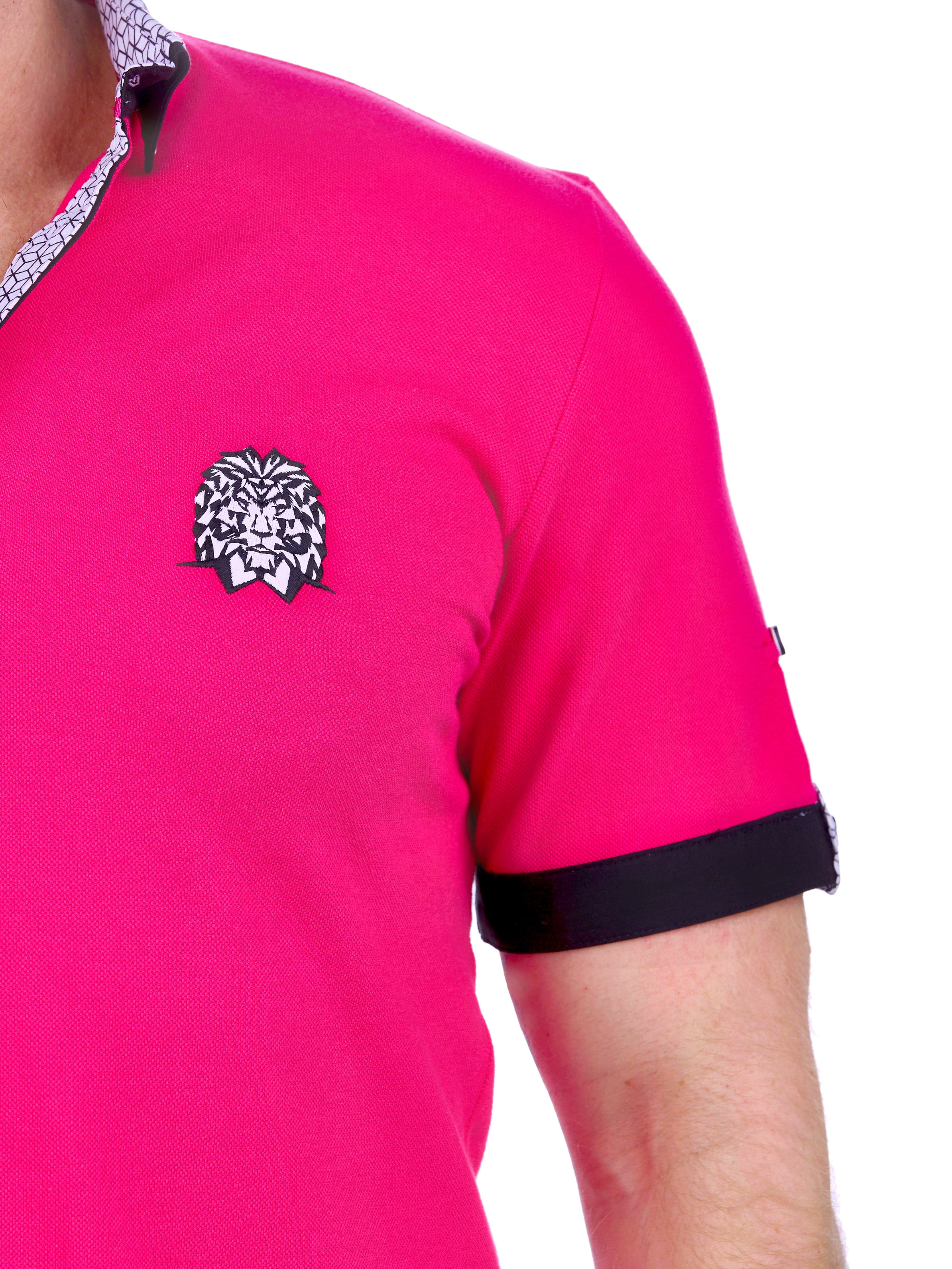 Polo MozartSolidFuschia Pink
