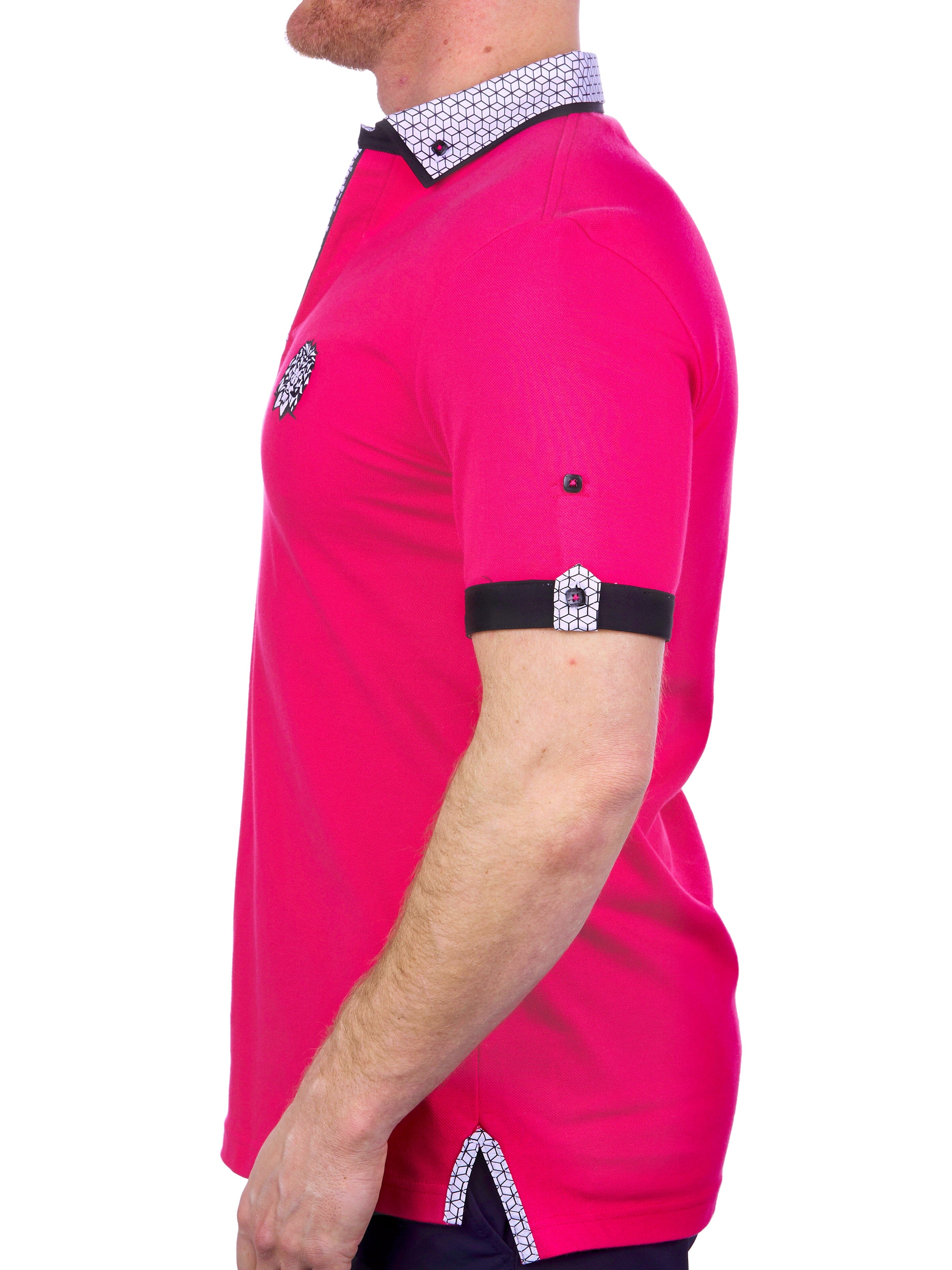 Polo MozartSolidFuschia Pink