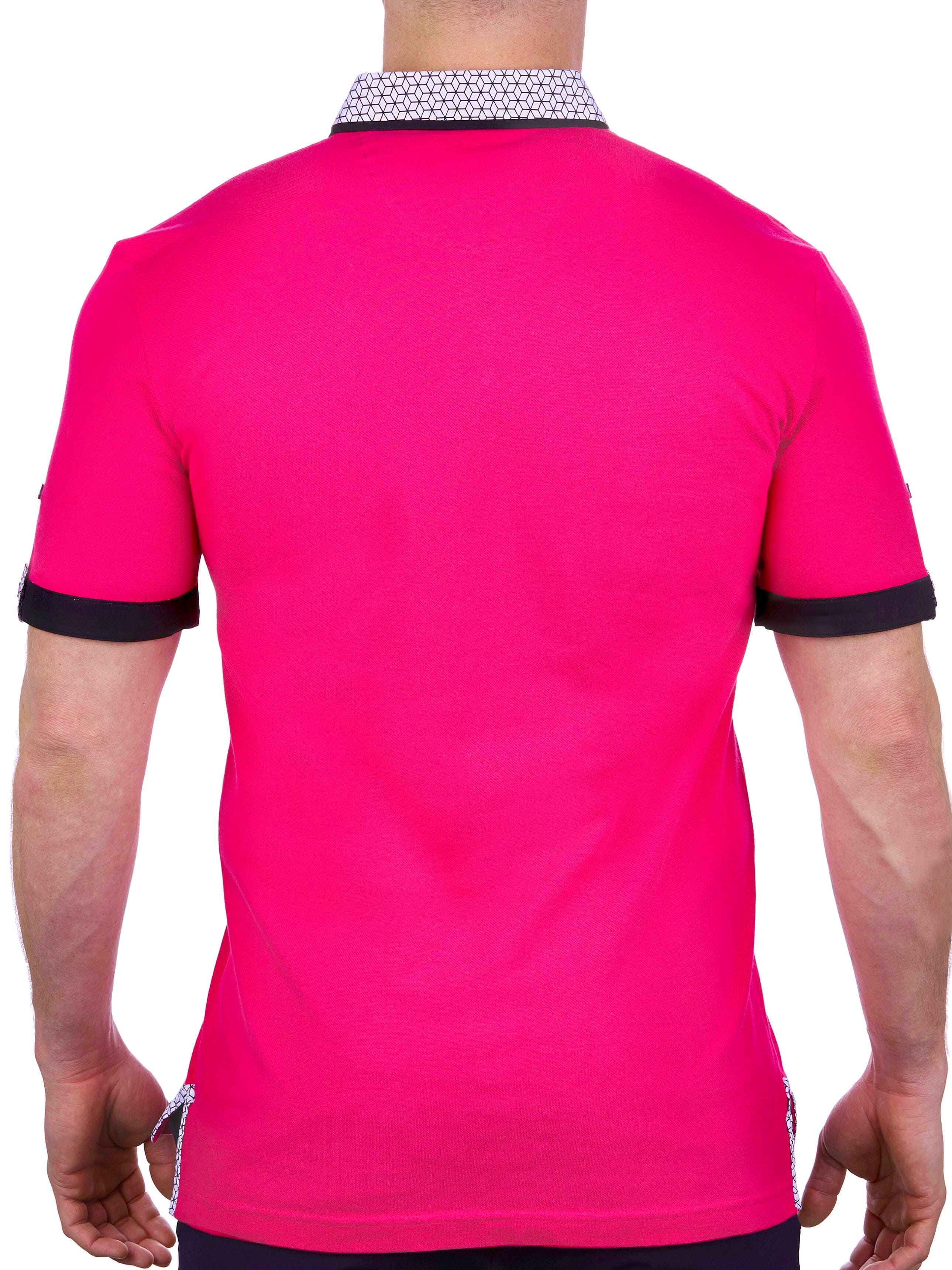 Polo MozartSolidFuschia Pink