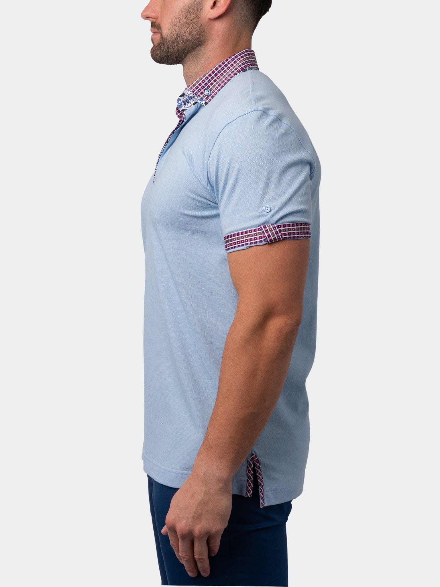 Polo Mozartsolidgridlight Blue