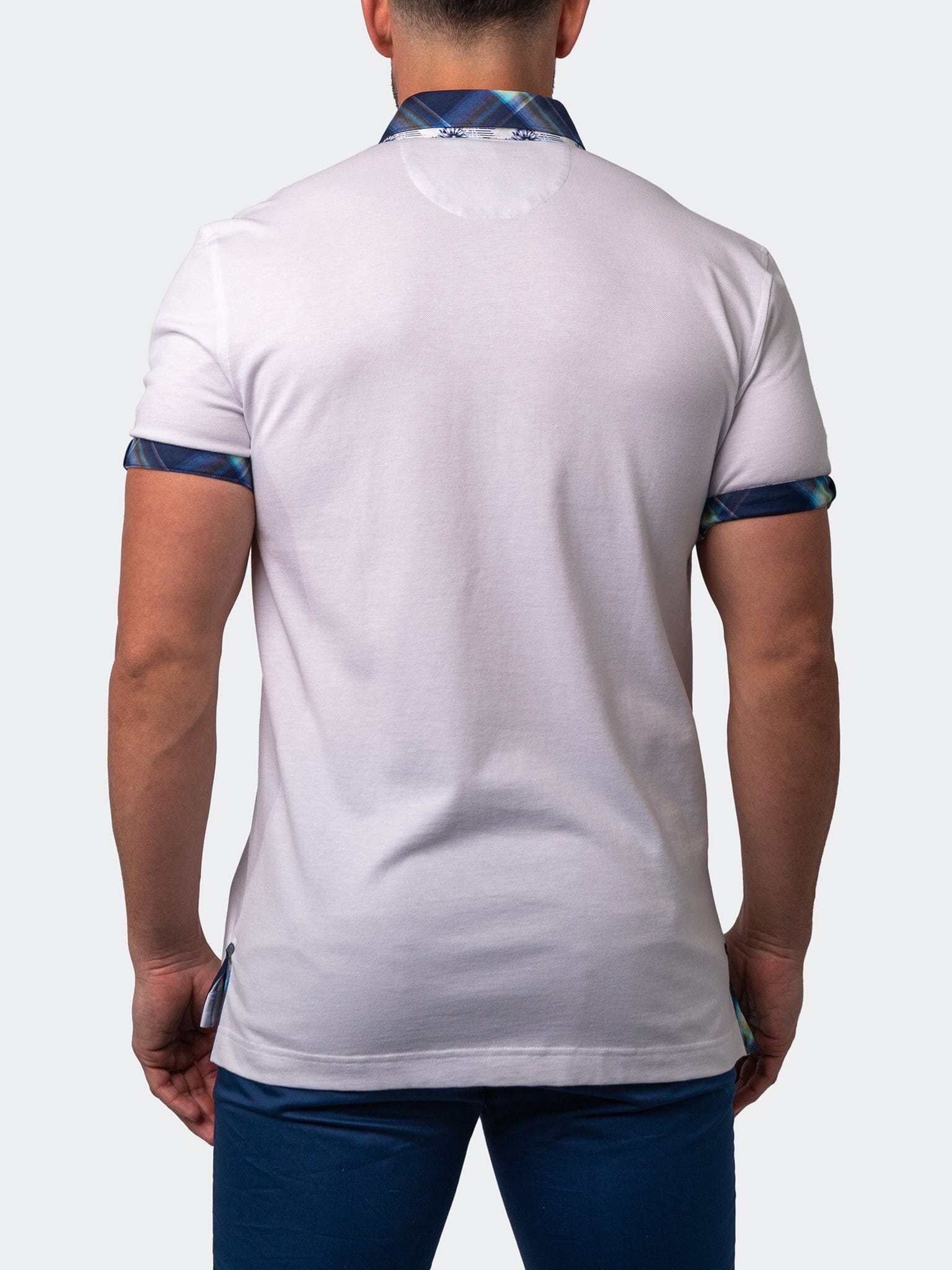 Mozart Solid Verve White Polo