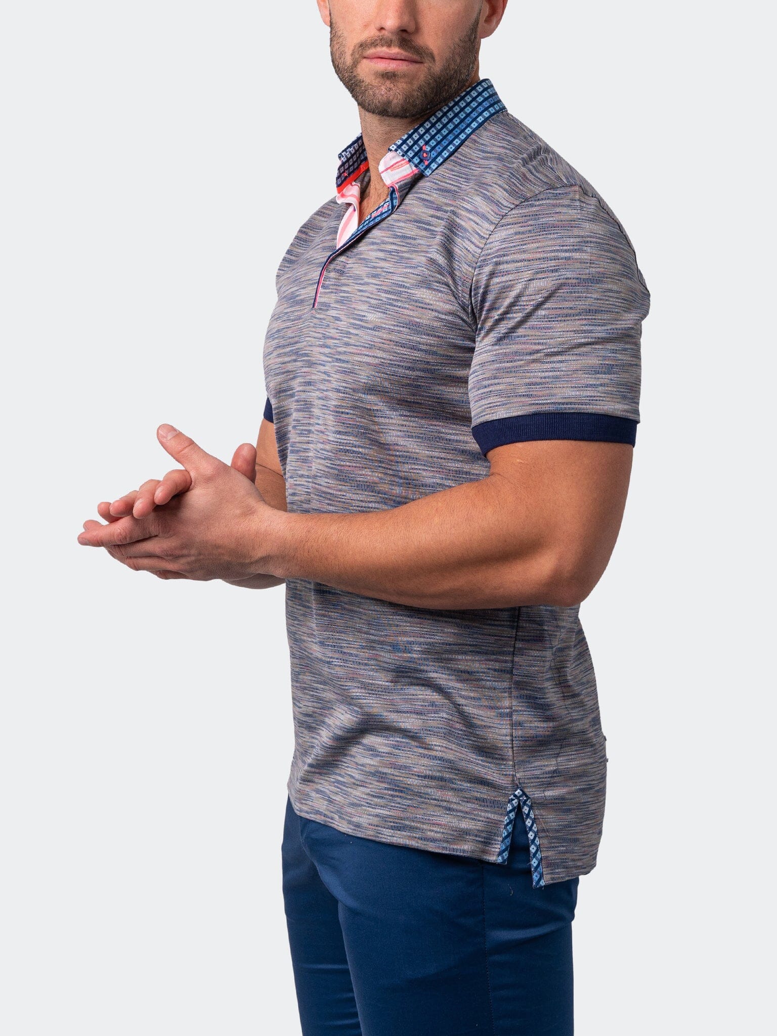 Mozart Vivid Grey Polo