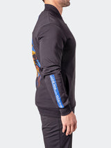 QuarterZip IAMKING Black View-5