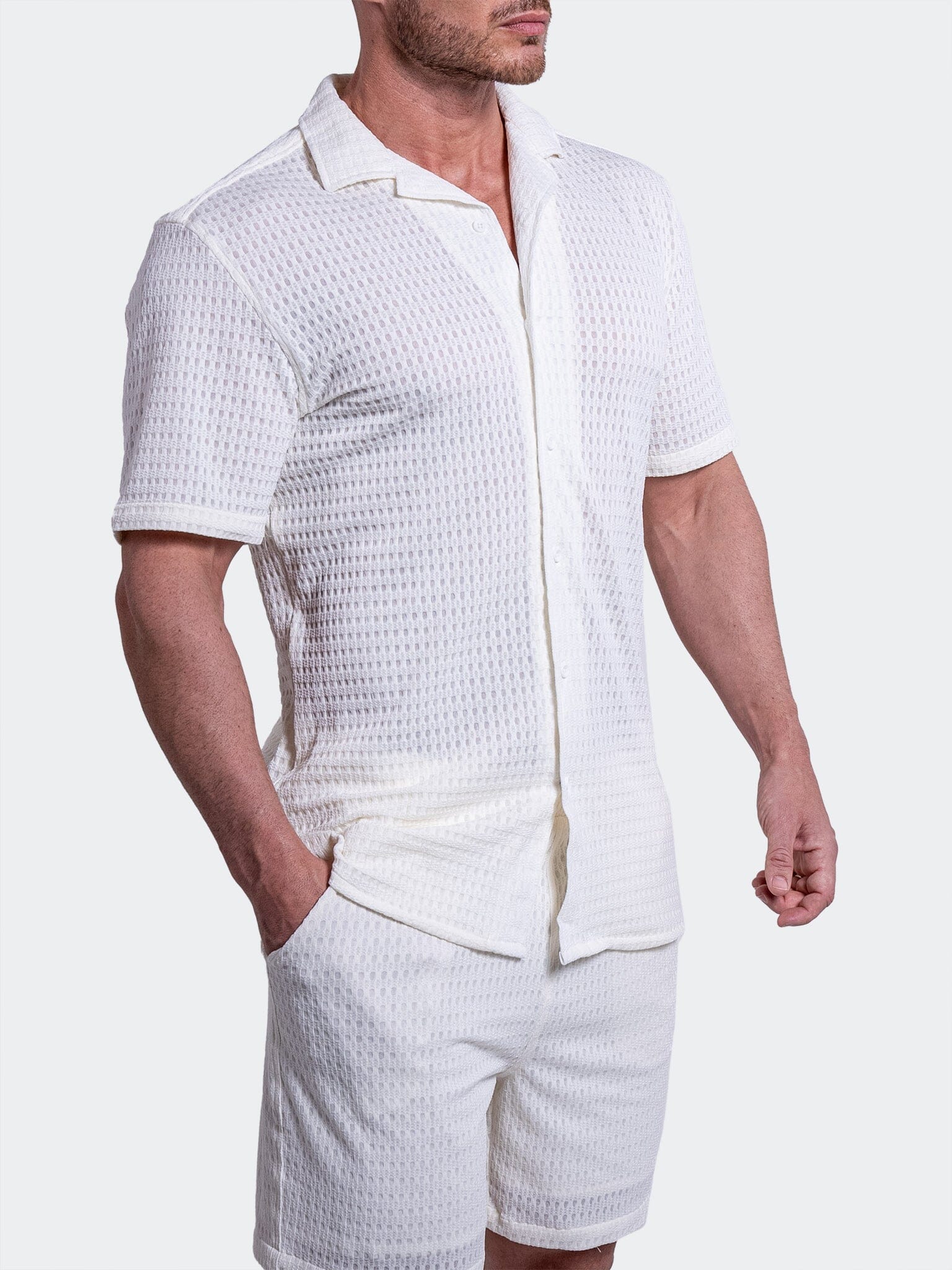 Shirt SS Ivory White