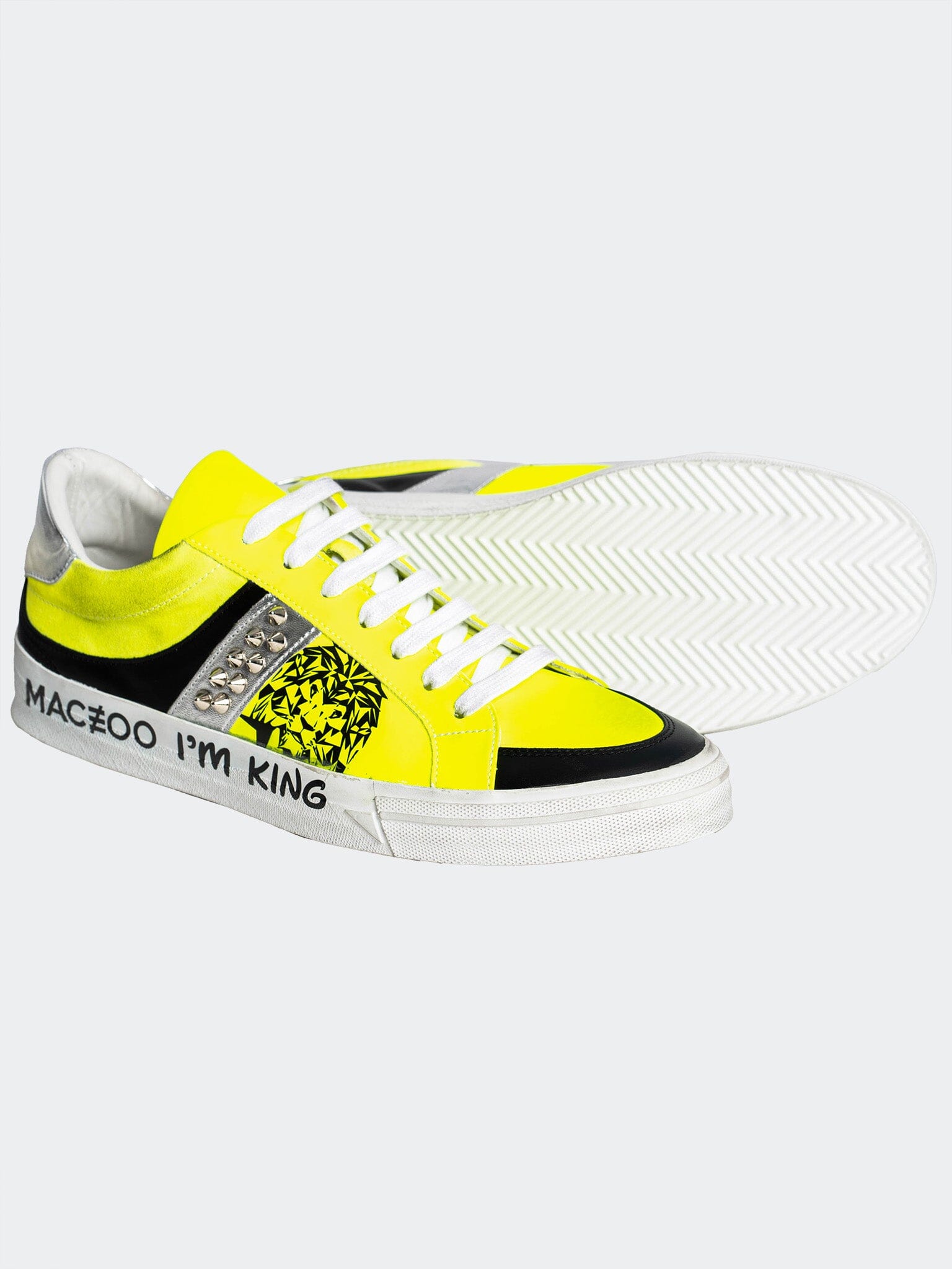 Casual Crossbones Yellow Shoes