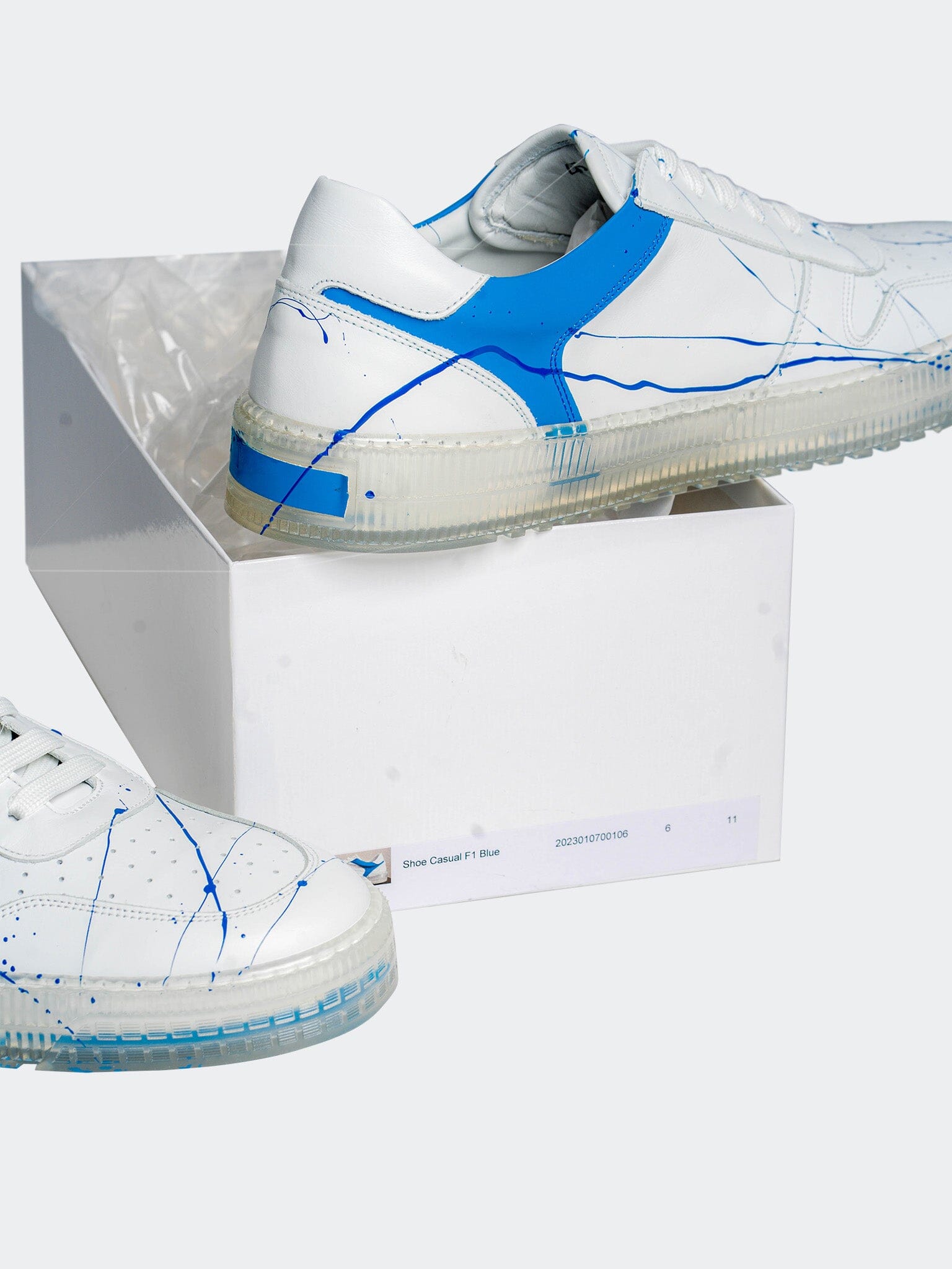 F1 Blue Casual Shoes