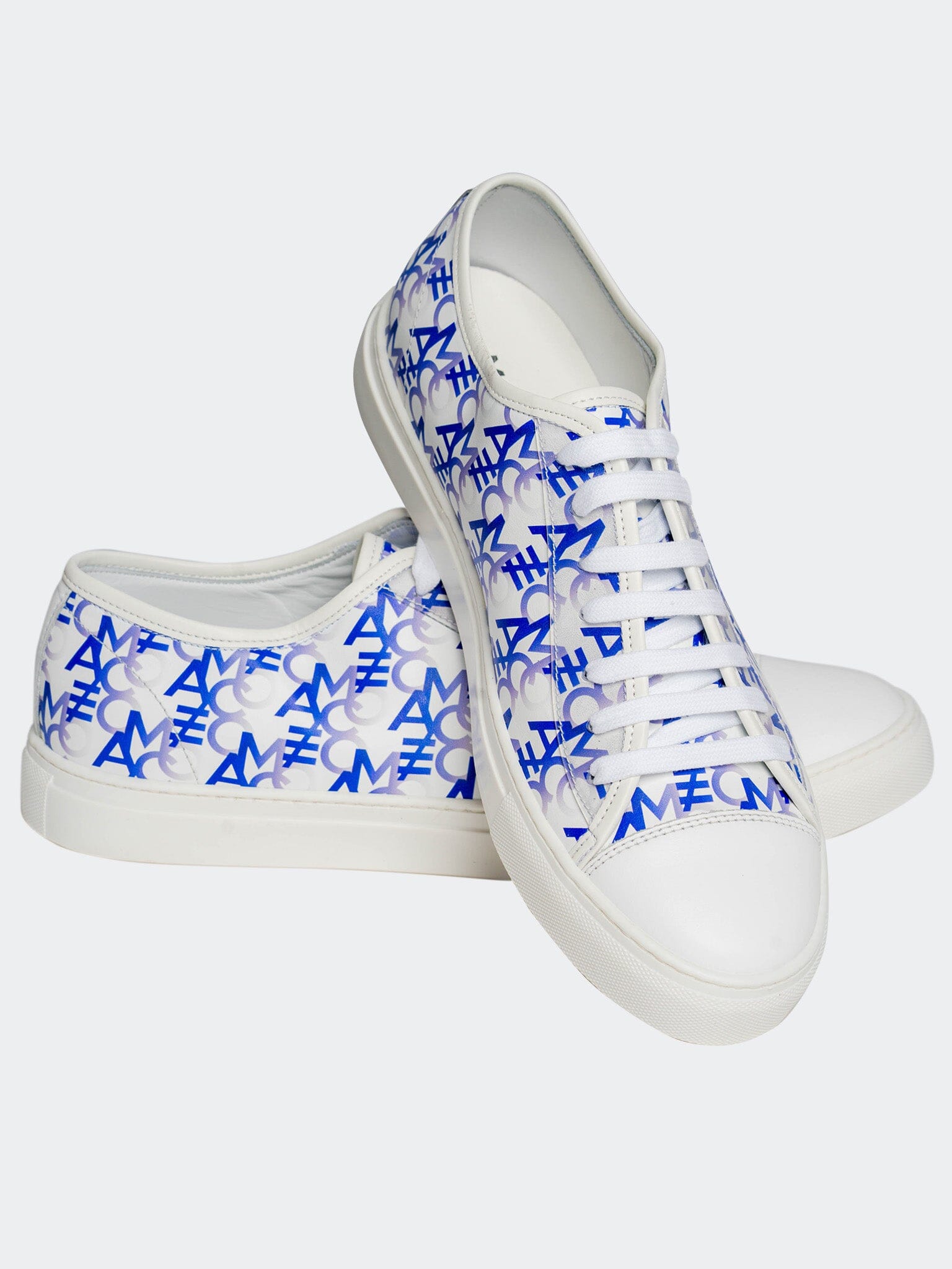 Casual Monogram White Shoes