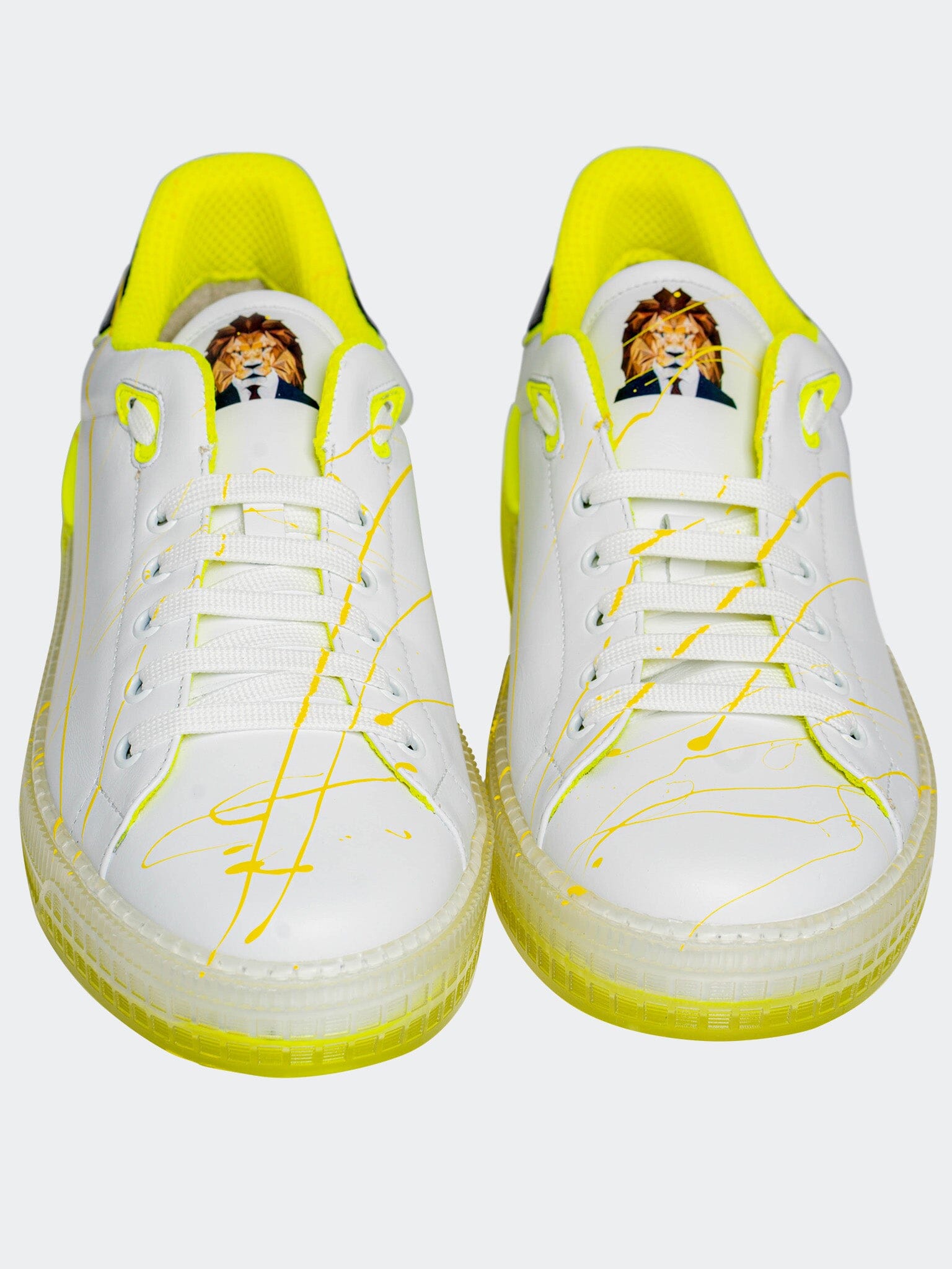 Splash Yellow Casual Shoes
