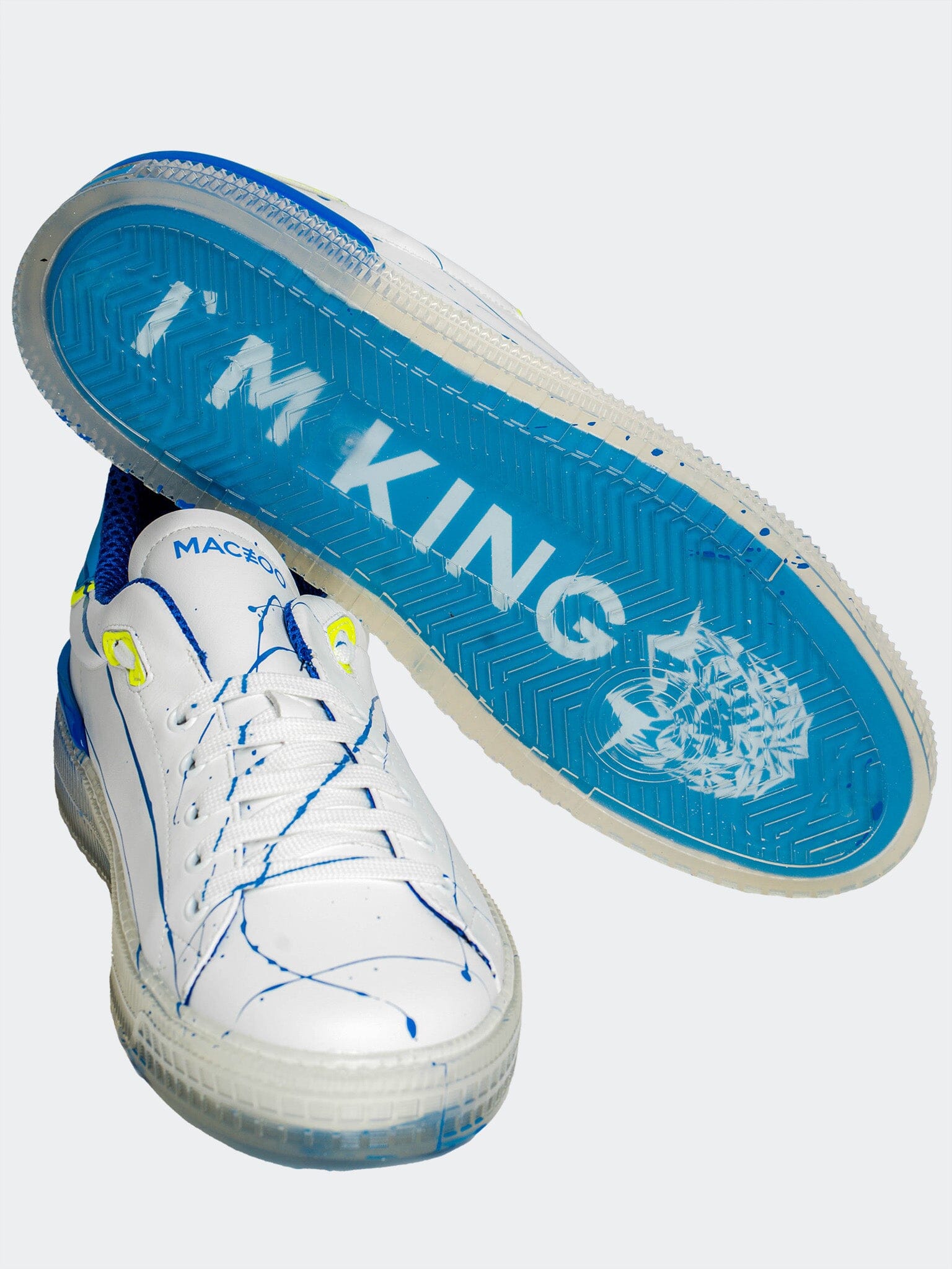 Casual Splash Blue Shoes