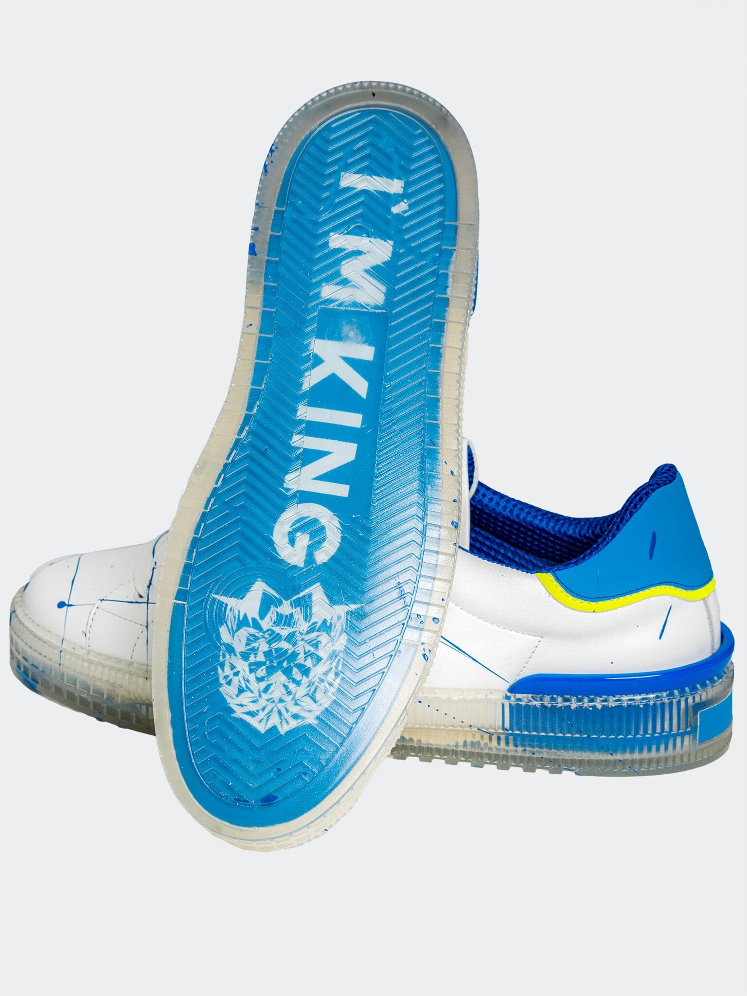 Casual Splash Blue Shoes