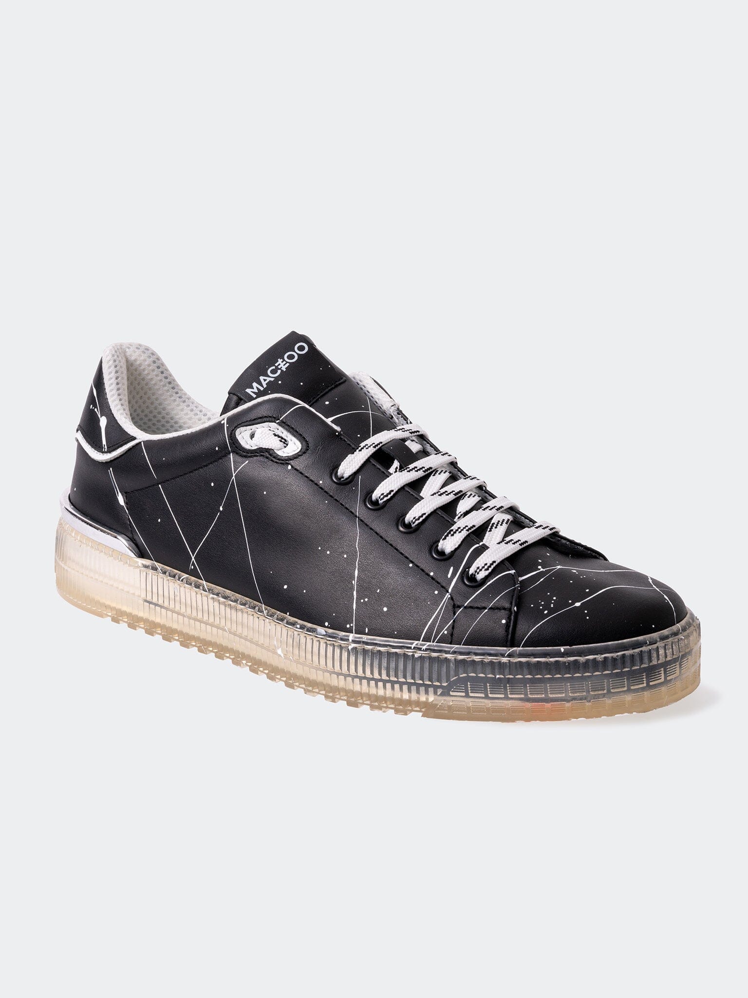 Perm Shoe Casual Transparent Black