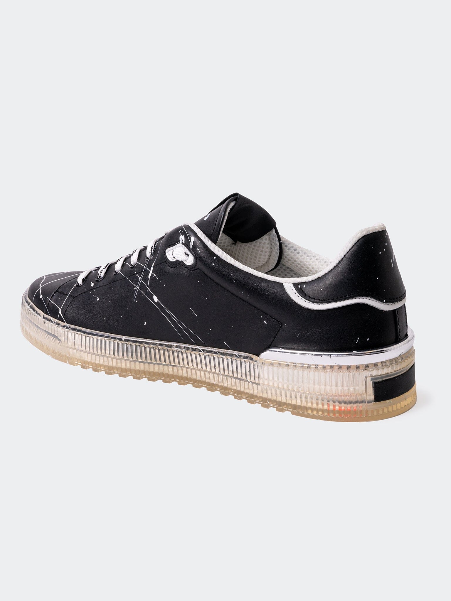 Perm Shoe Casual Transparent Black