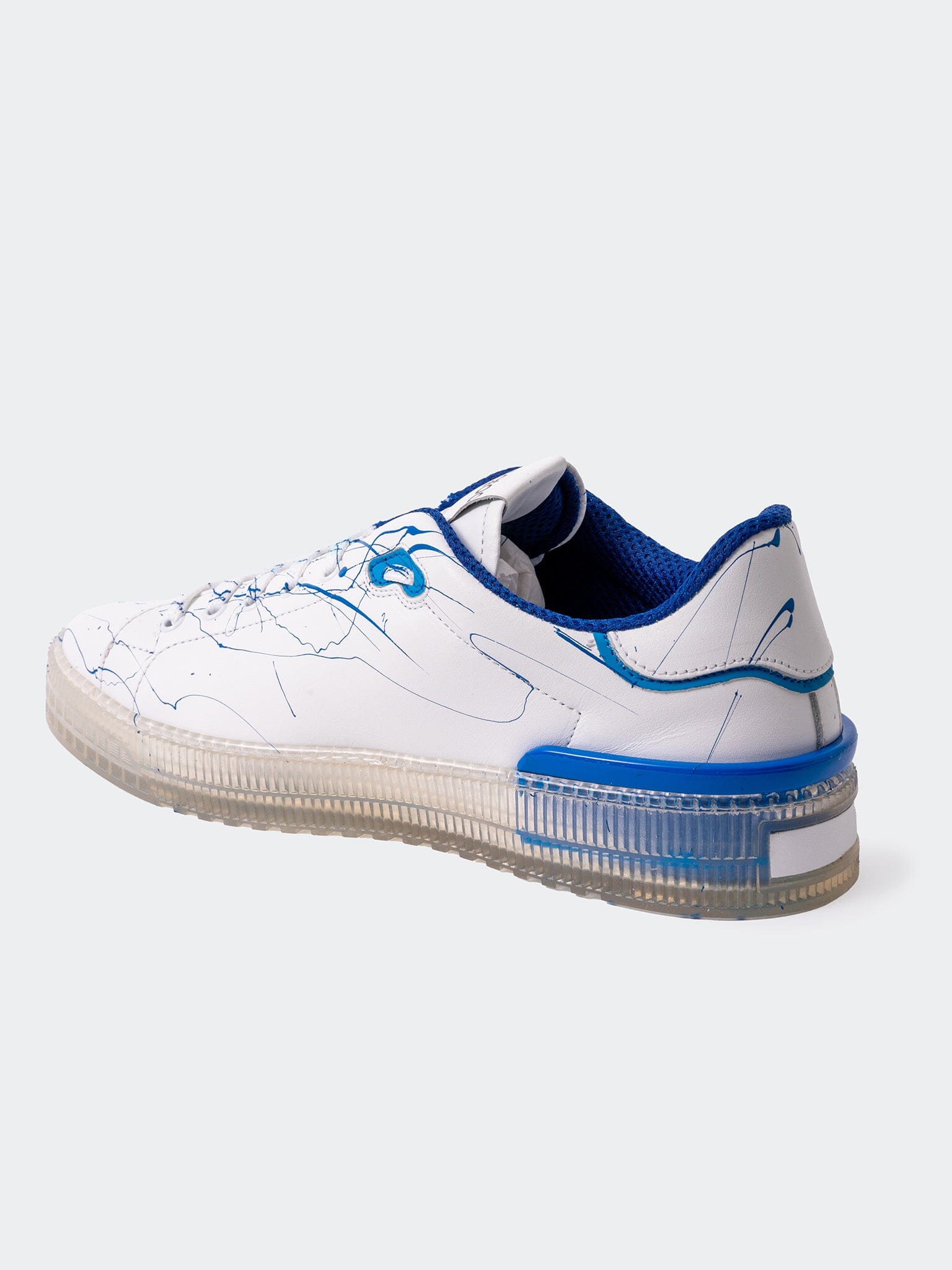 Perm Casual Transparent Blue Shoes