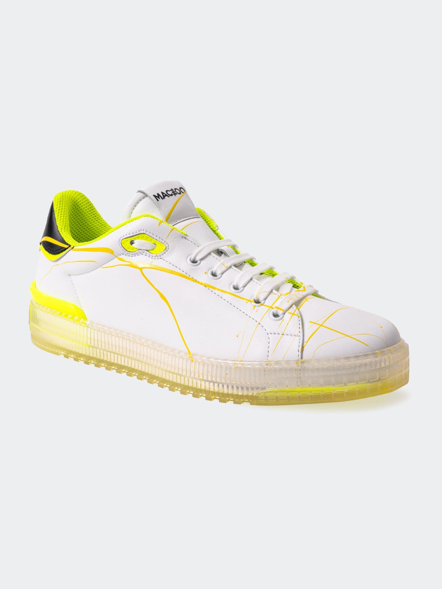 Perm Casual Transparent Yellow Shoes