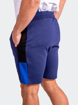 Shorts ResistanceEmb Blue View-5