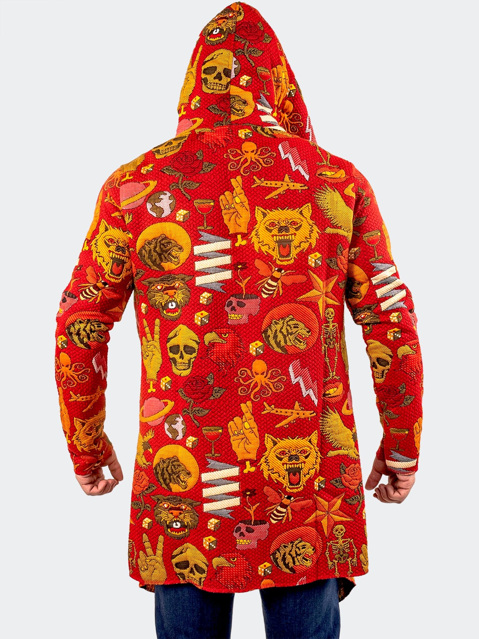 Skeleton Red Sport Coat