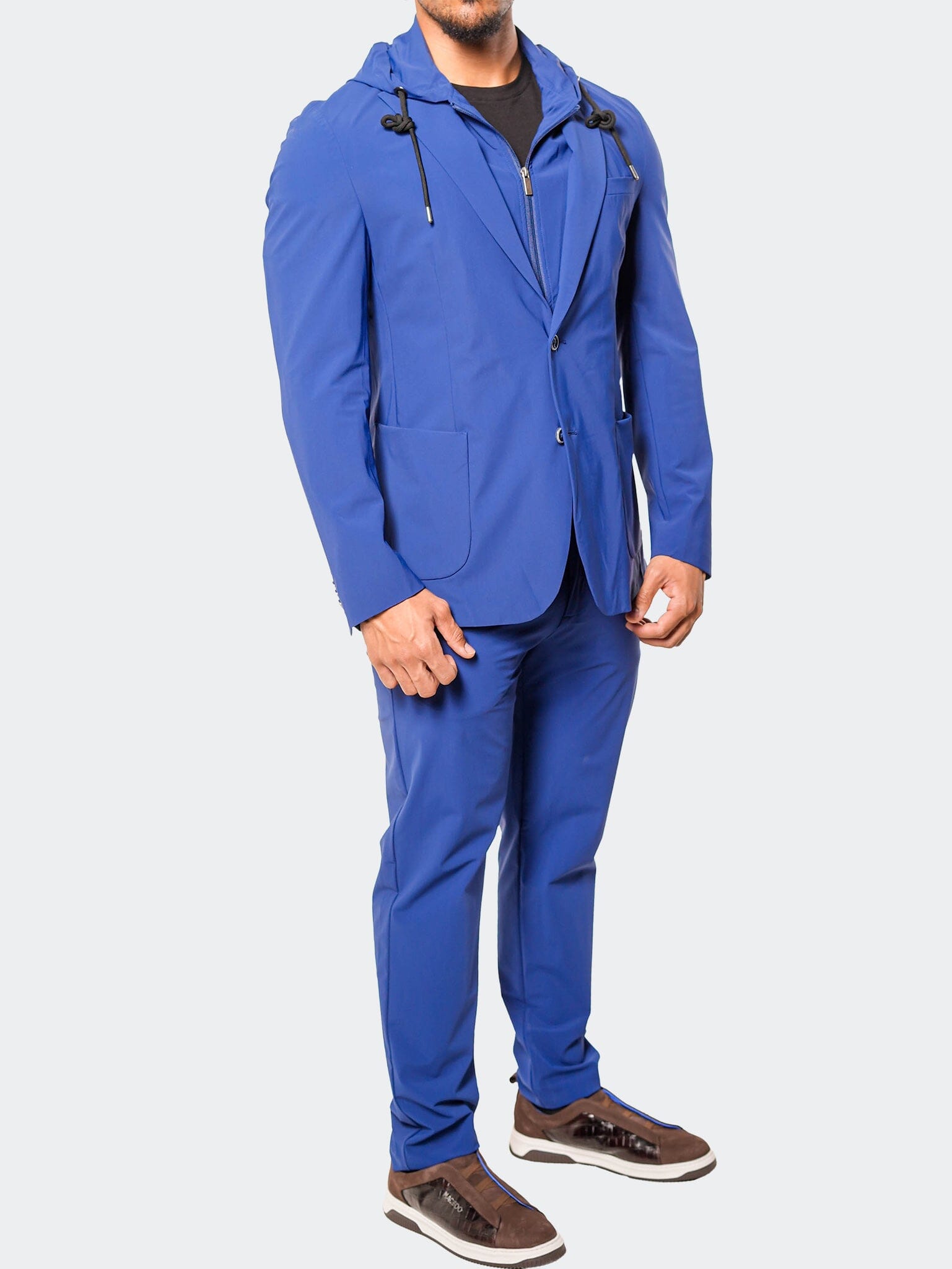 Azurite Dark Blue Suit