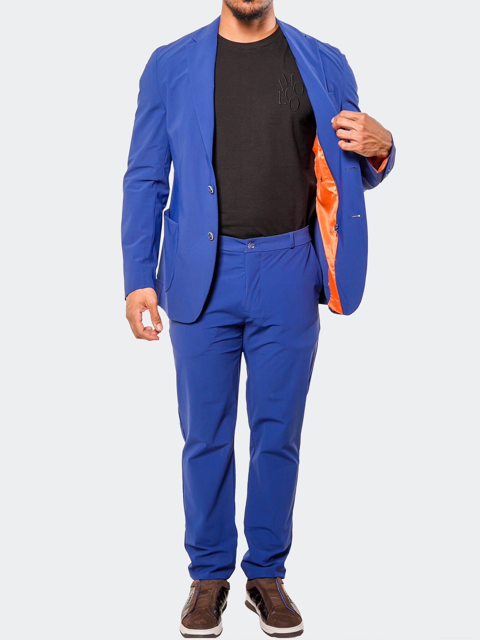 Azurite Dark Blue Suit