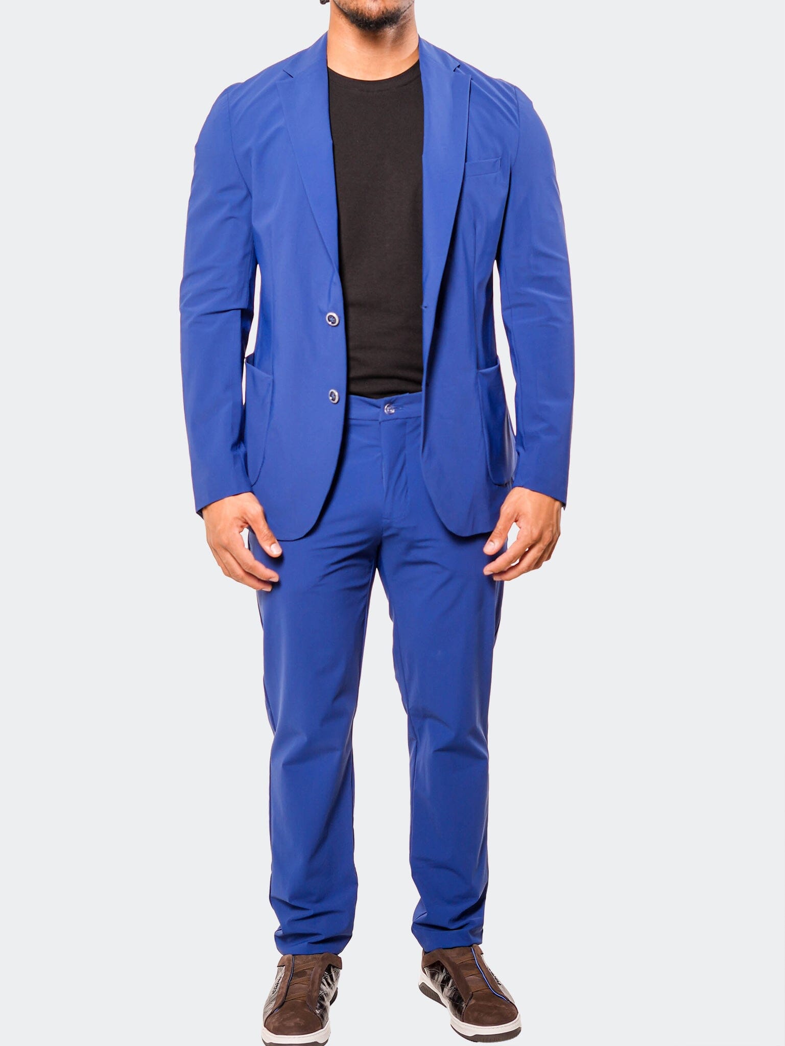 Azurite Dark Blue Suit
