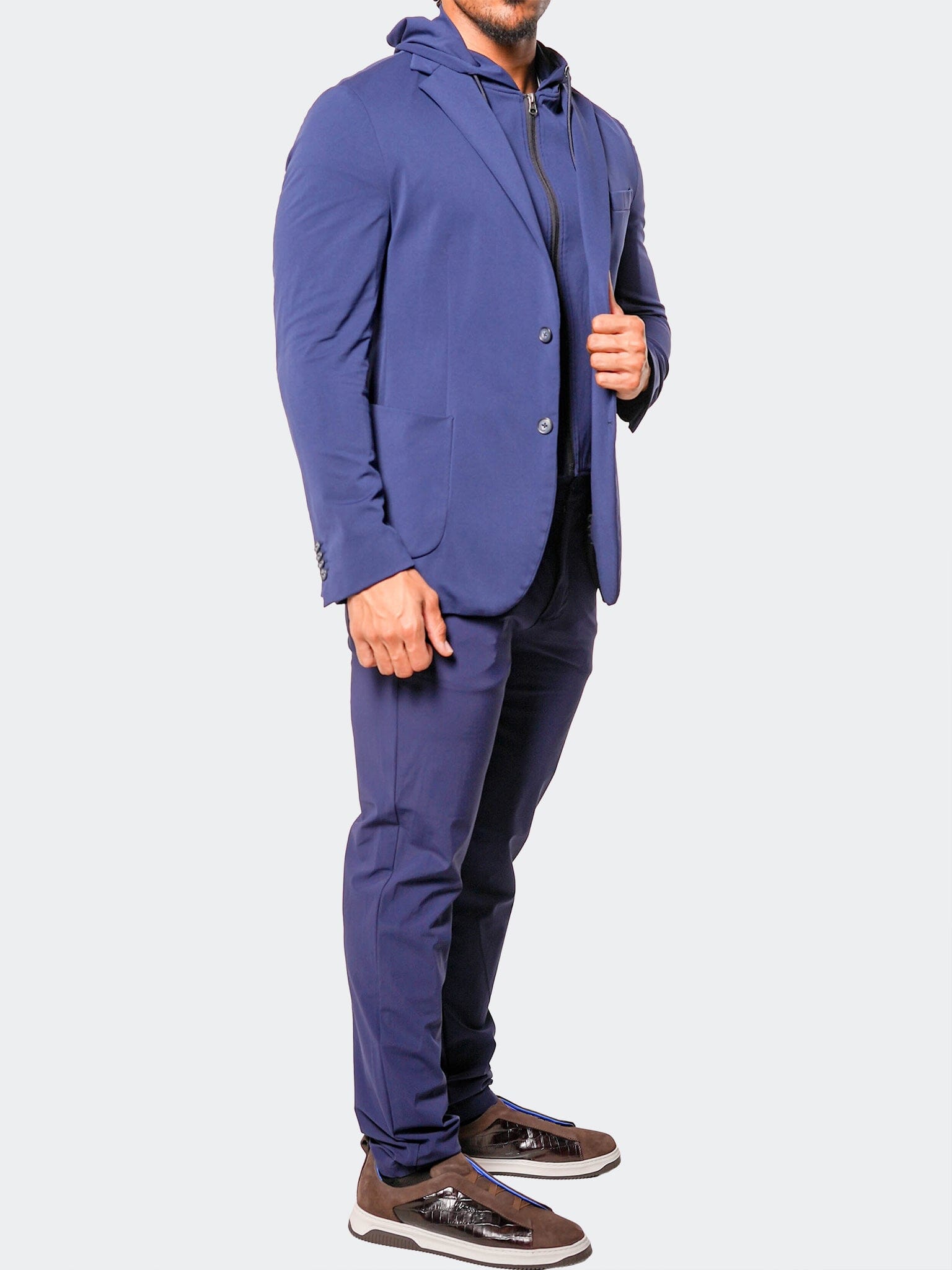 Suit Stretch Atene66 Blue