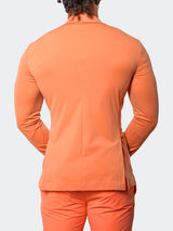 Suit Stretch Carnelian12 Orange View-10