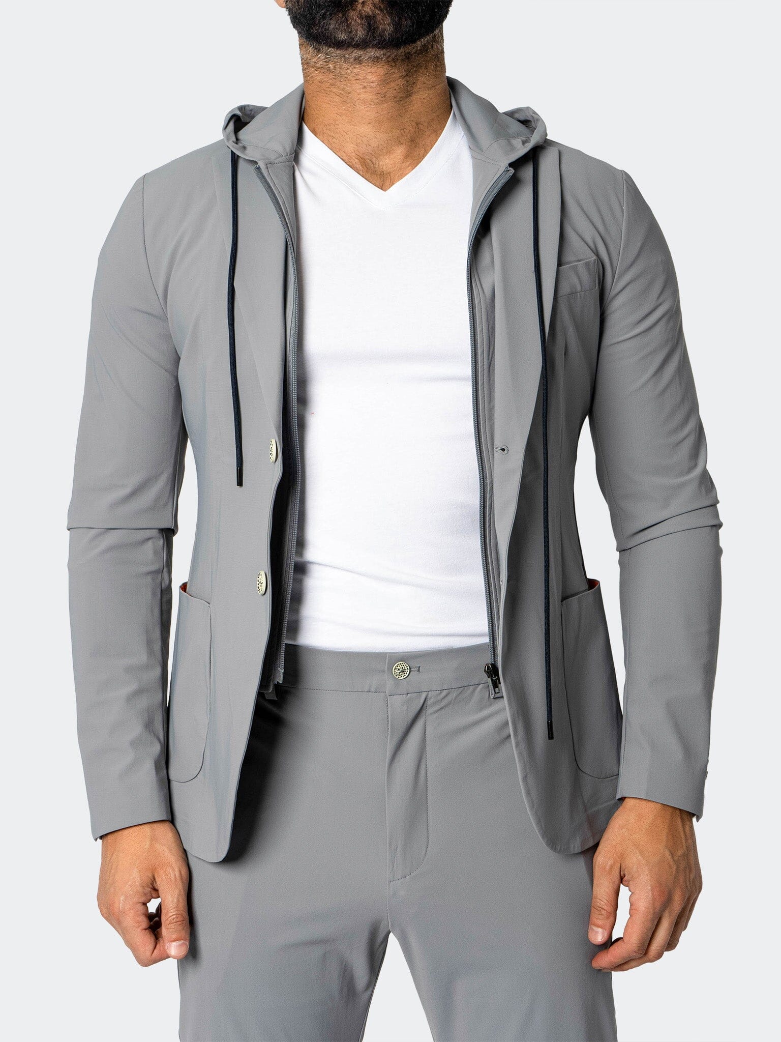 Suit Stretch Guerriero91 Grey