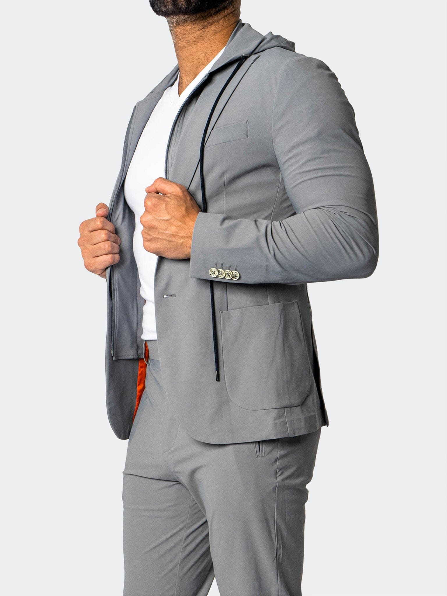 Suit Stretch Guerriero91 Grey