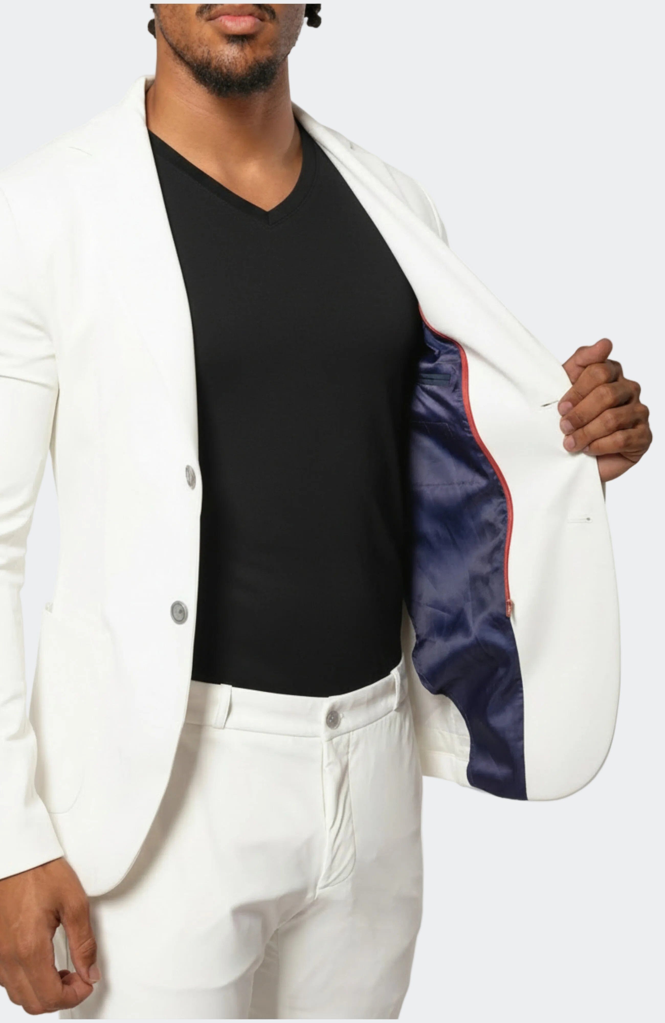 Suit StretchArum White