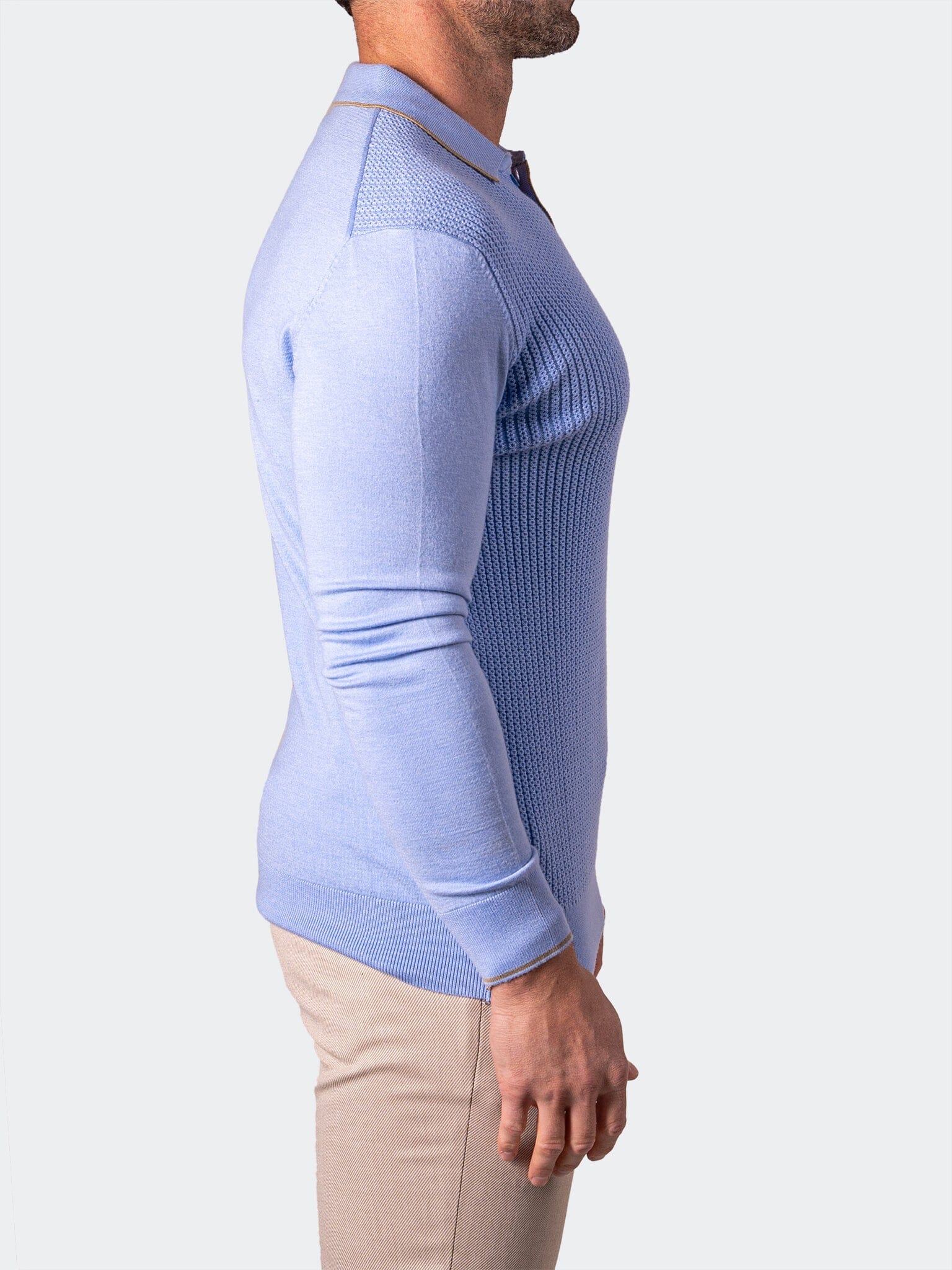 Sweater KnittedCornFlower Blue