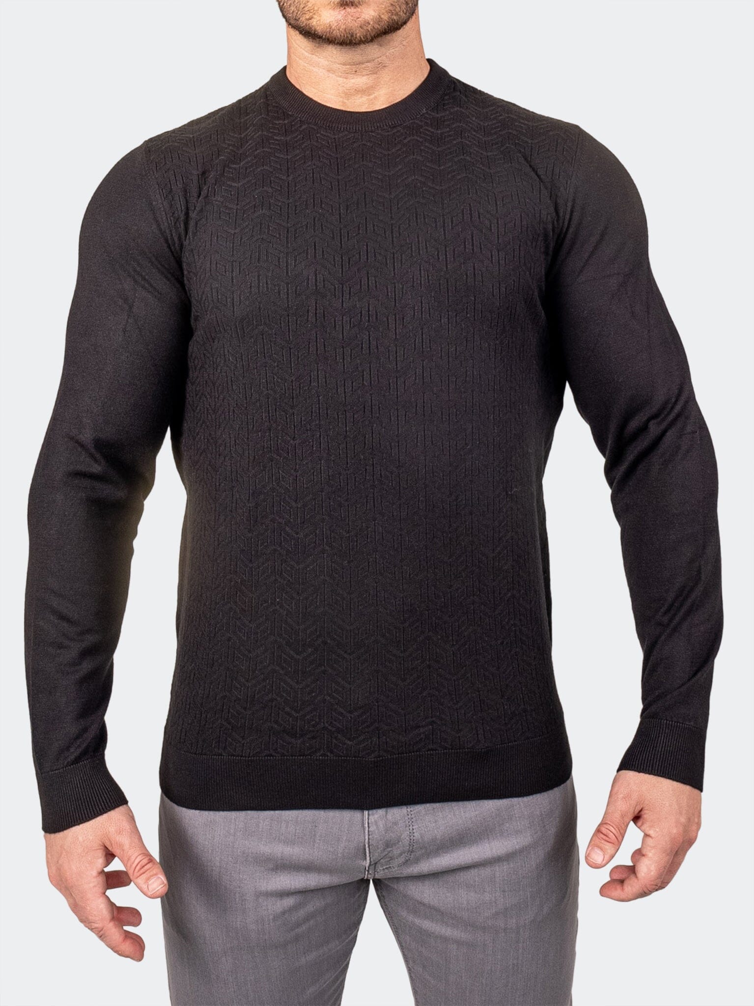 Sweater KnittedDeep Black