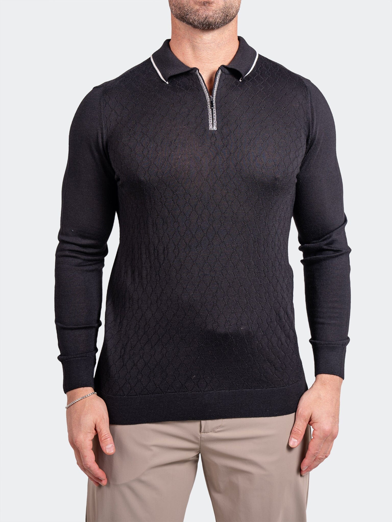 Sweater KnittedPassion1 Black
