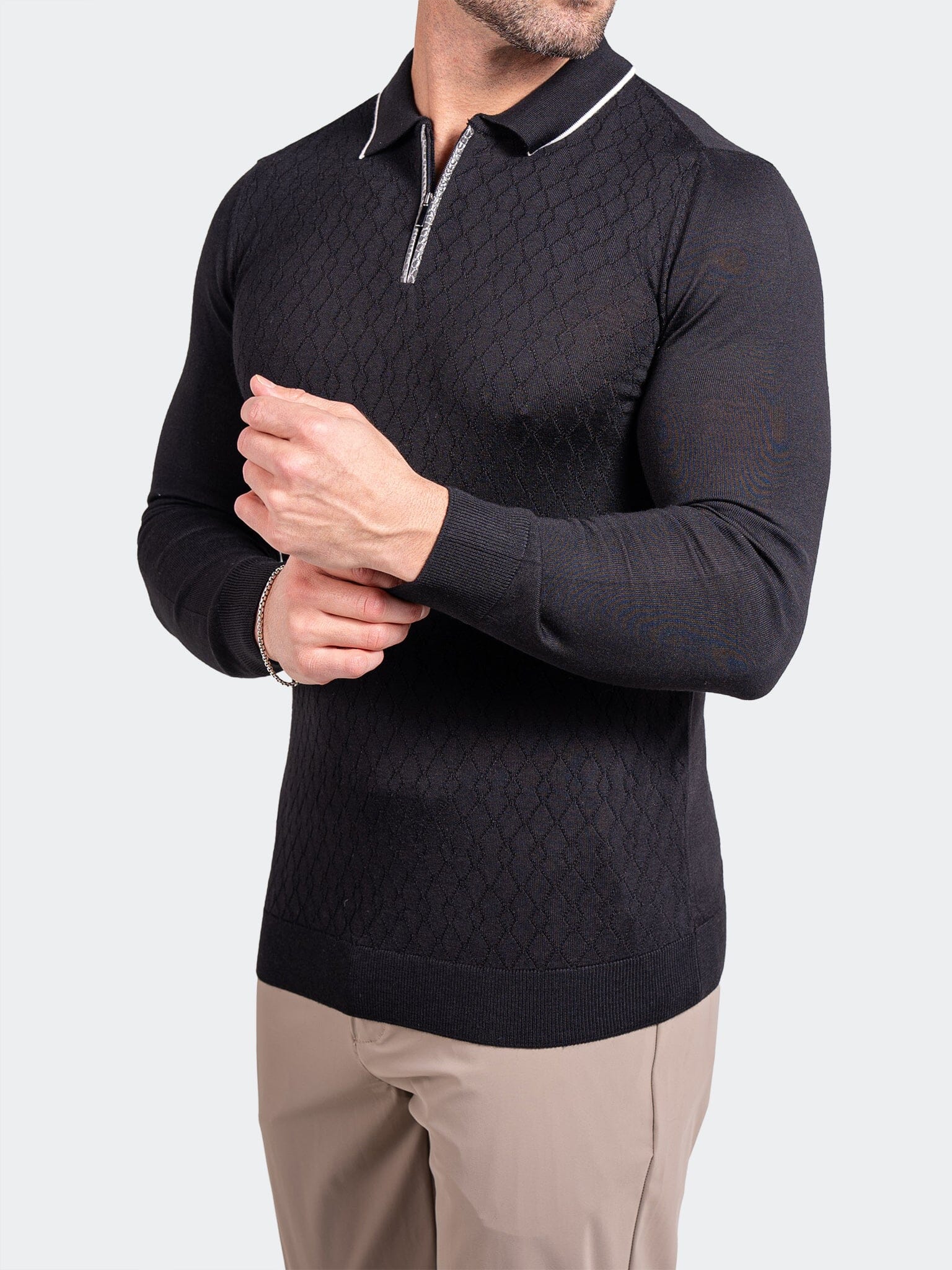 Sweater KnittedPassion1 Black