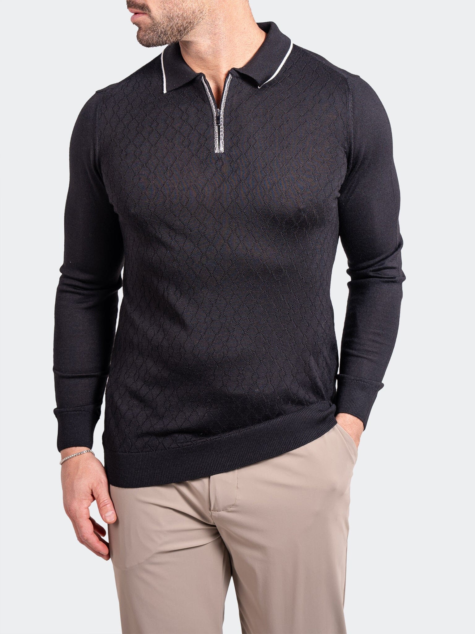 Sweater KnittedPassion1 Black