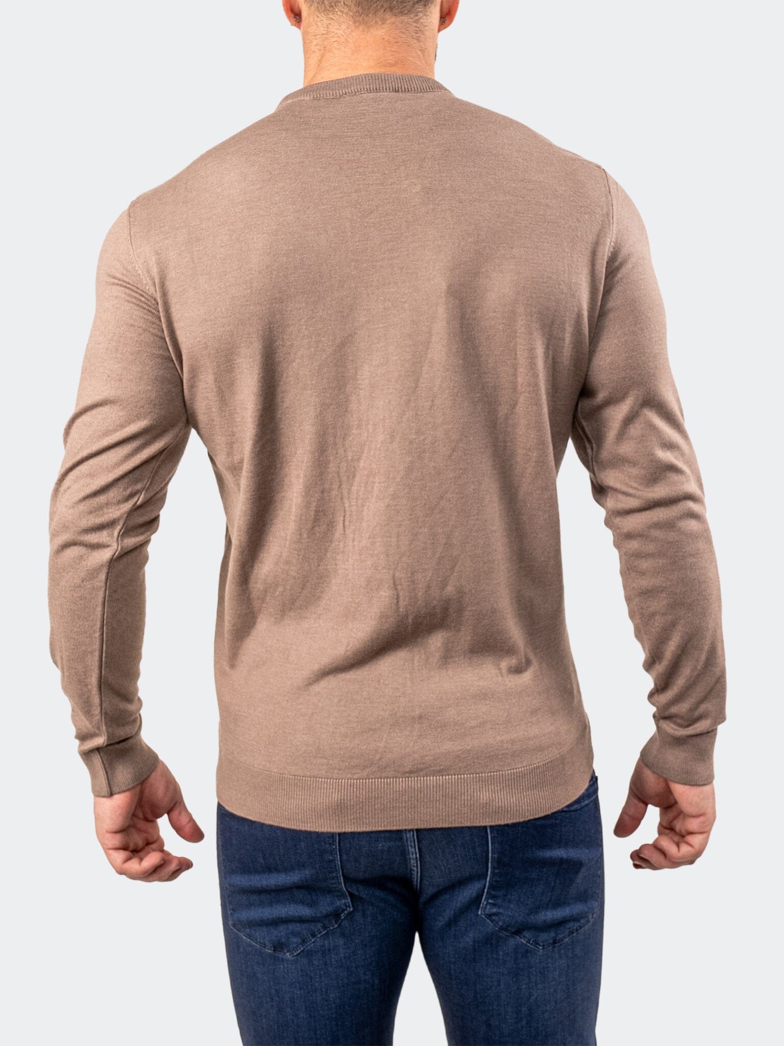 Knitted Terre Brown Sweater