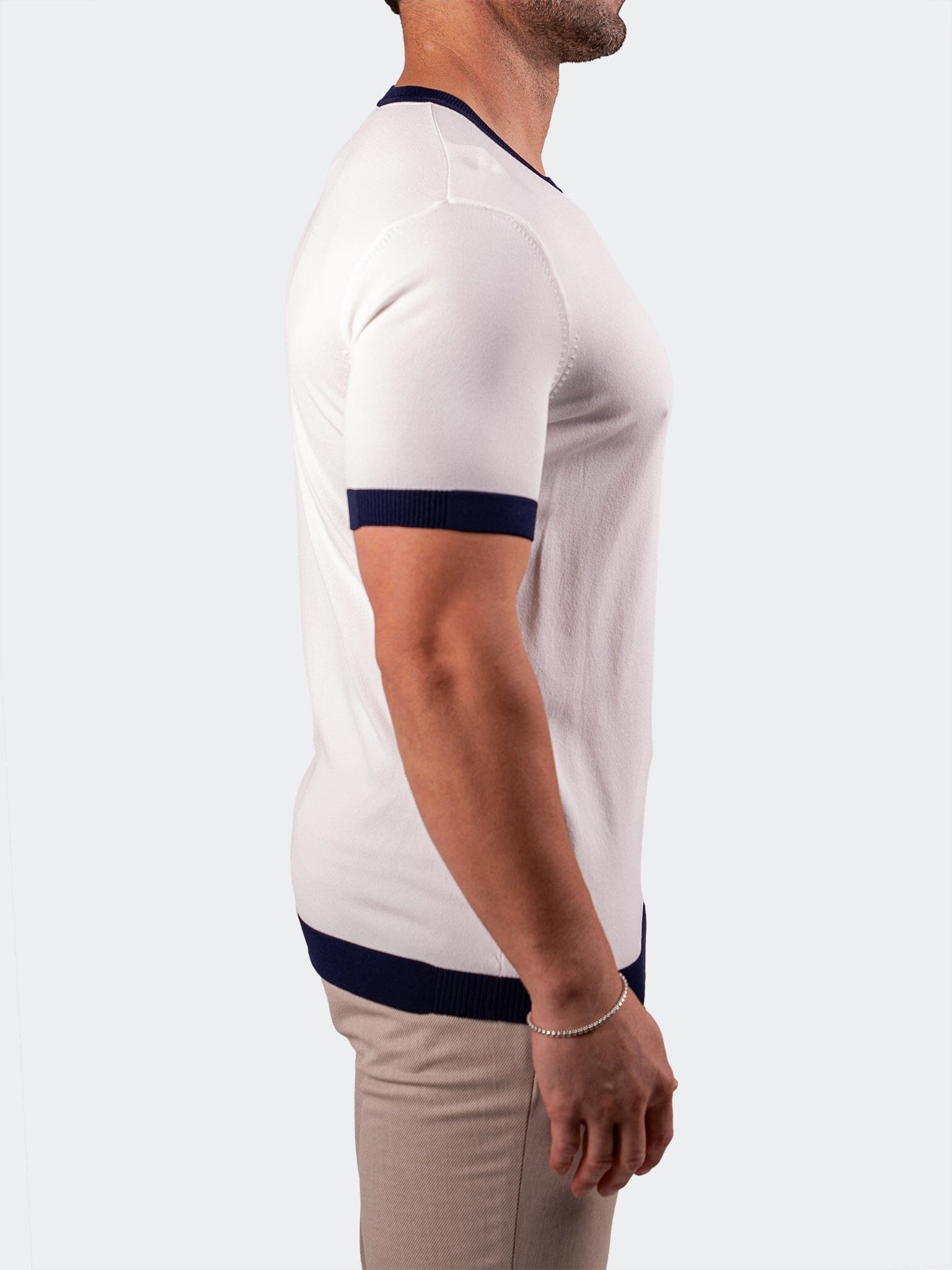Snow White Short Sleeve Sweater
