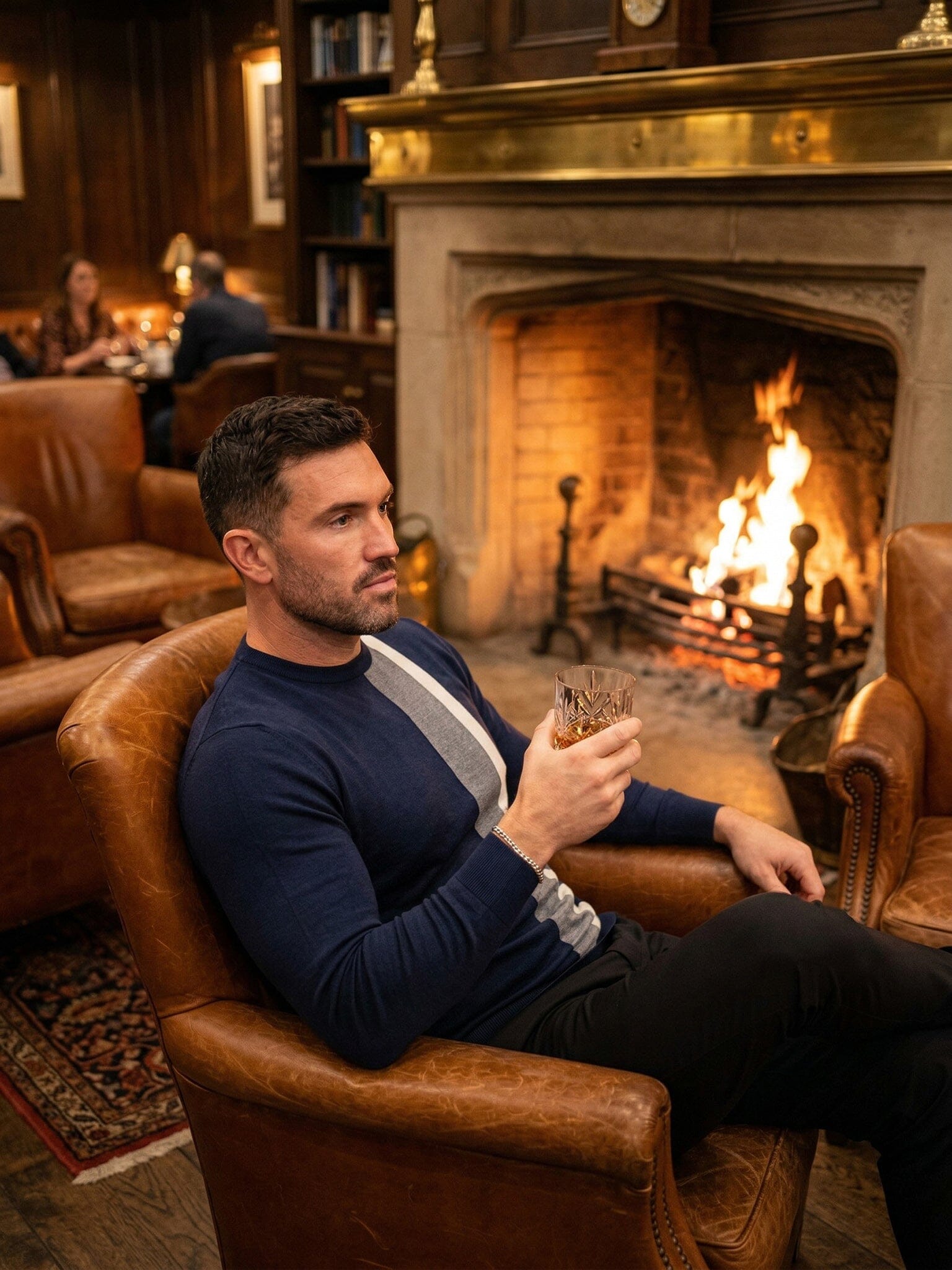 Knitted Passion Blue Sweater