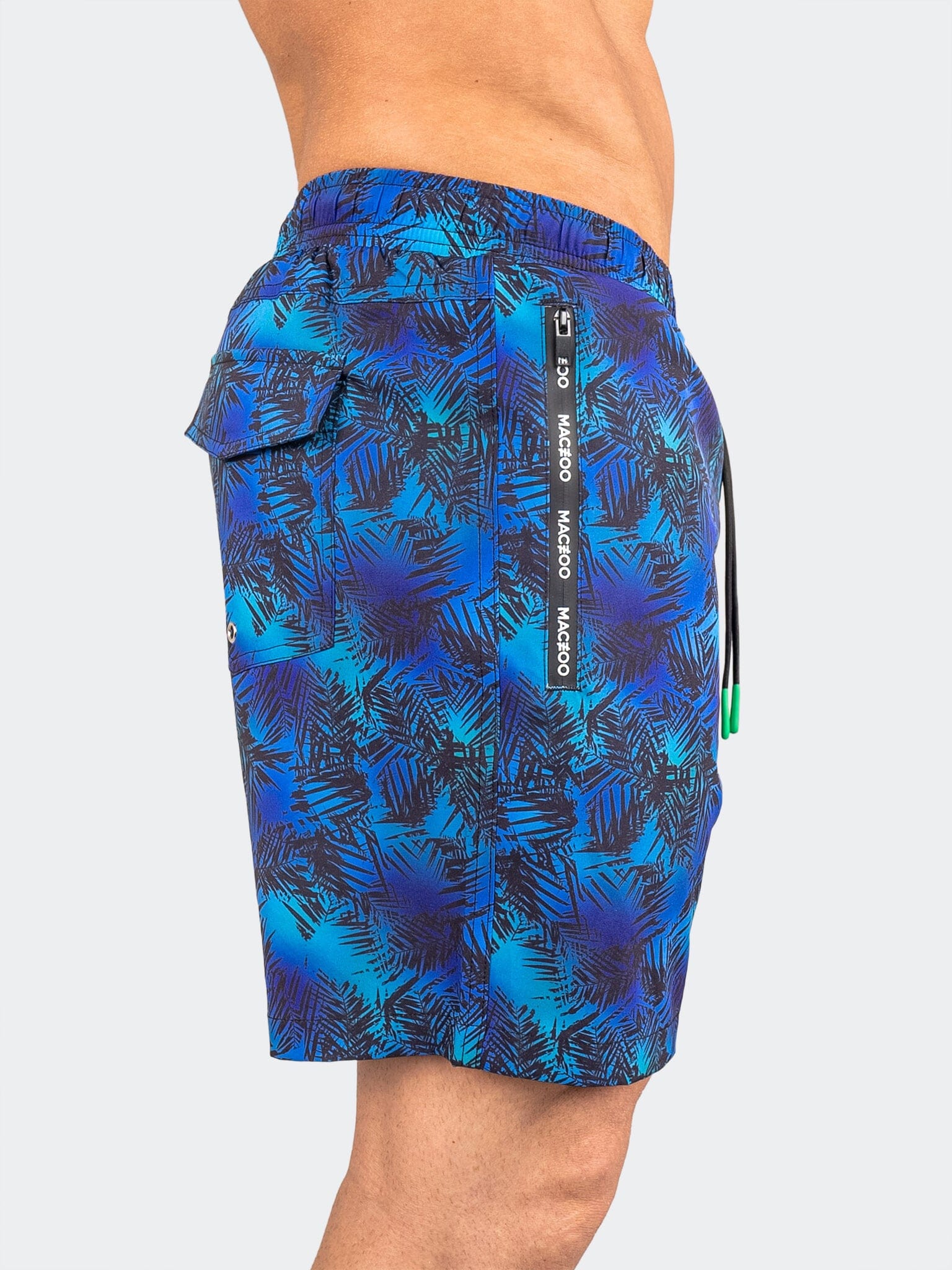 Lion Hosta Blue Swim Shorts