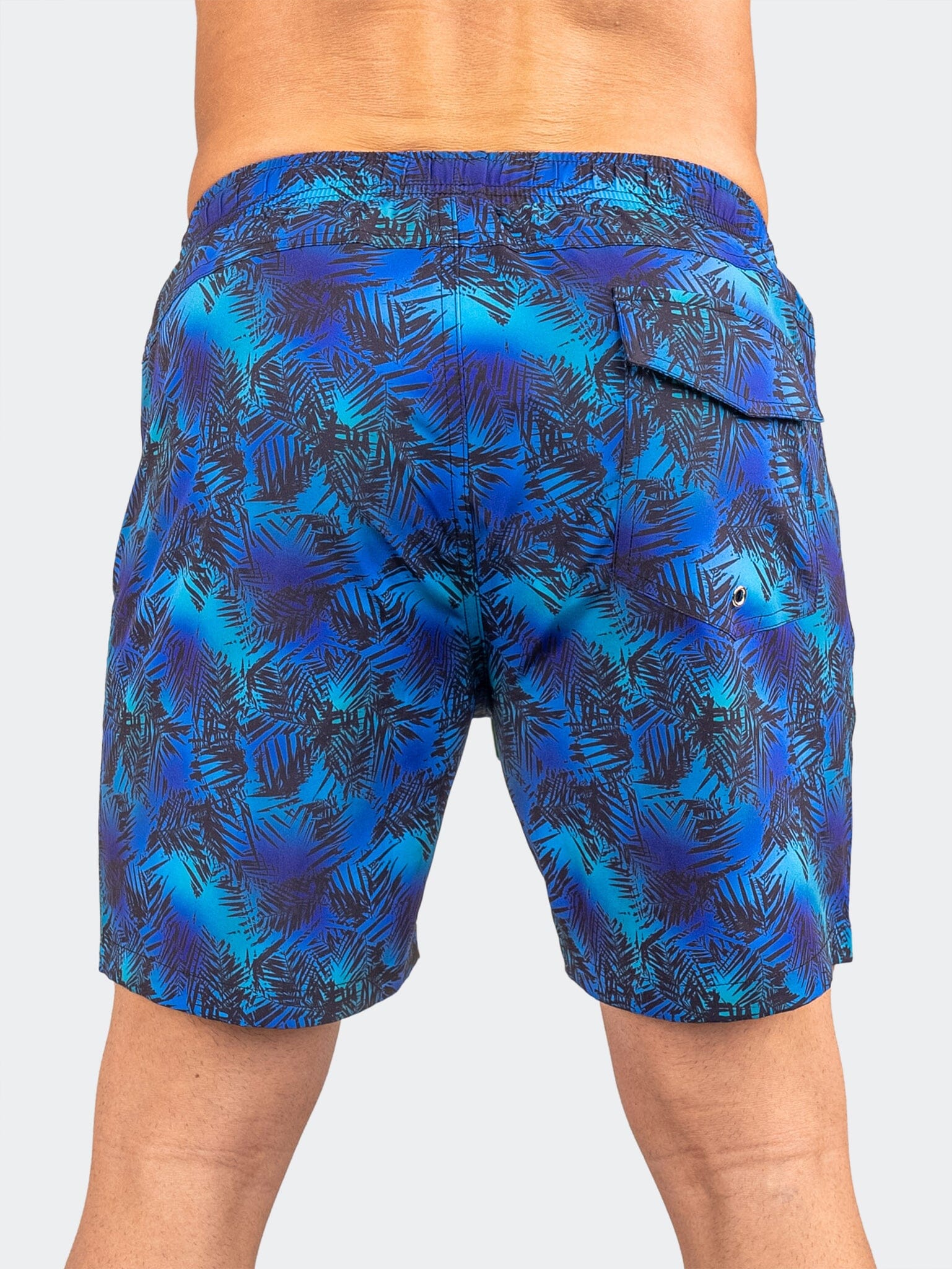 Lion Hosta Blue Swim Shorts