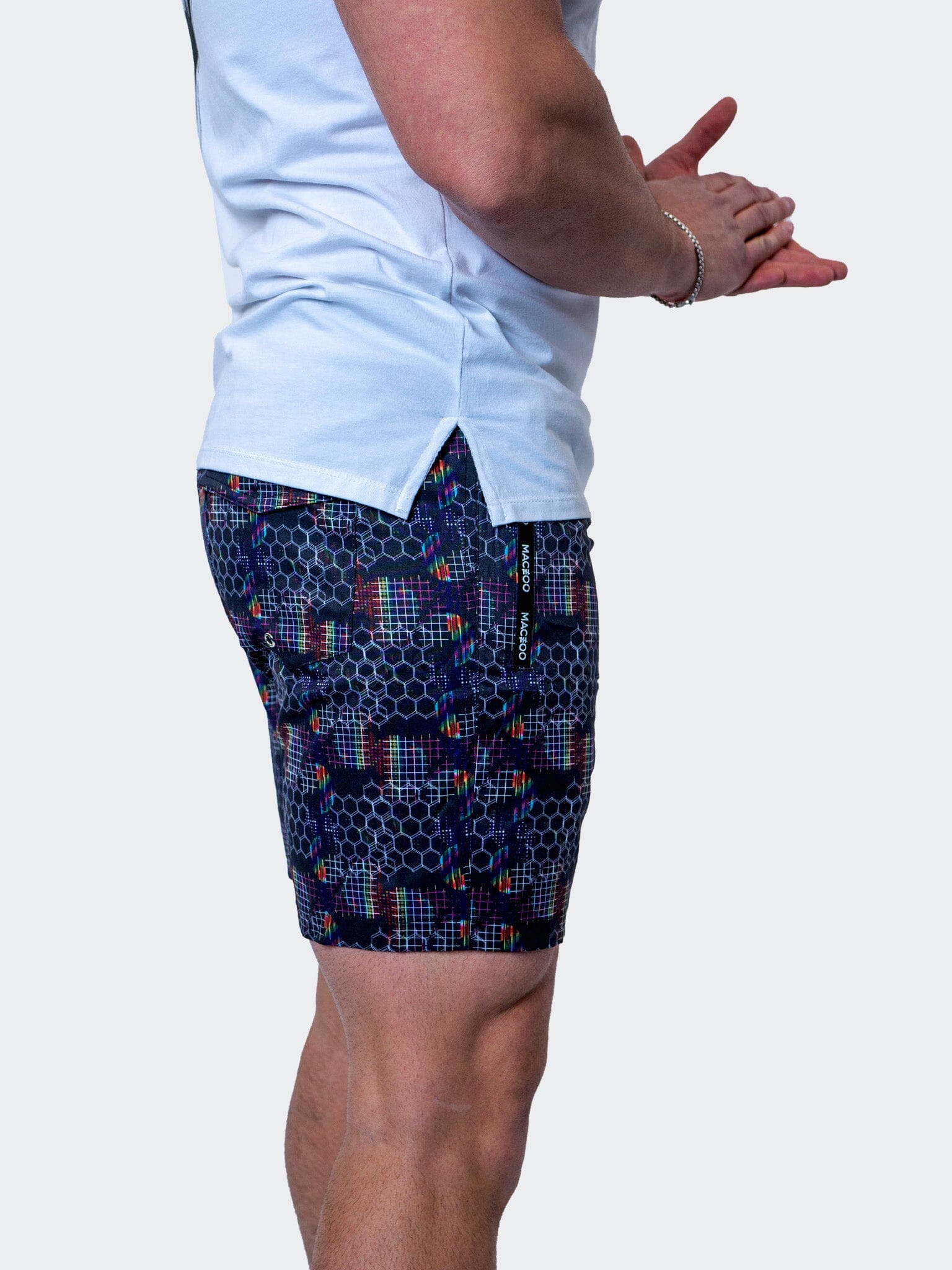 Lion Prism Black Swim Shorts
