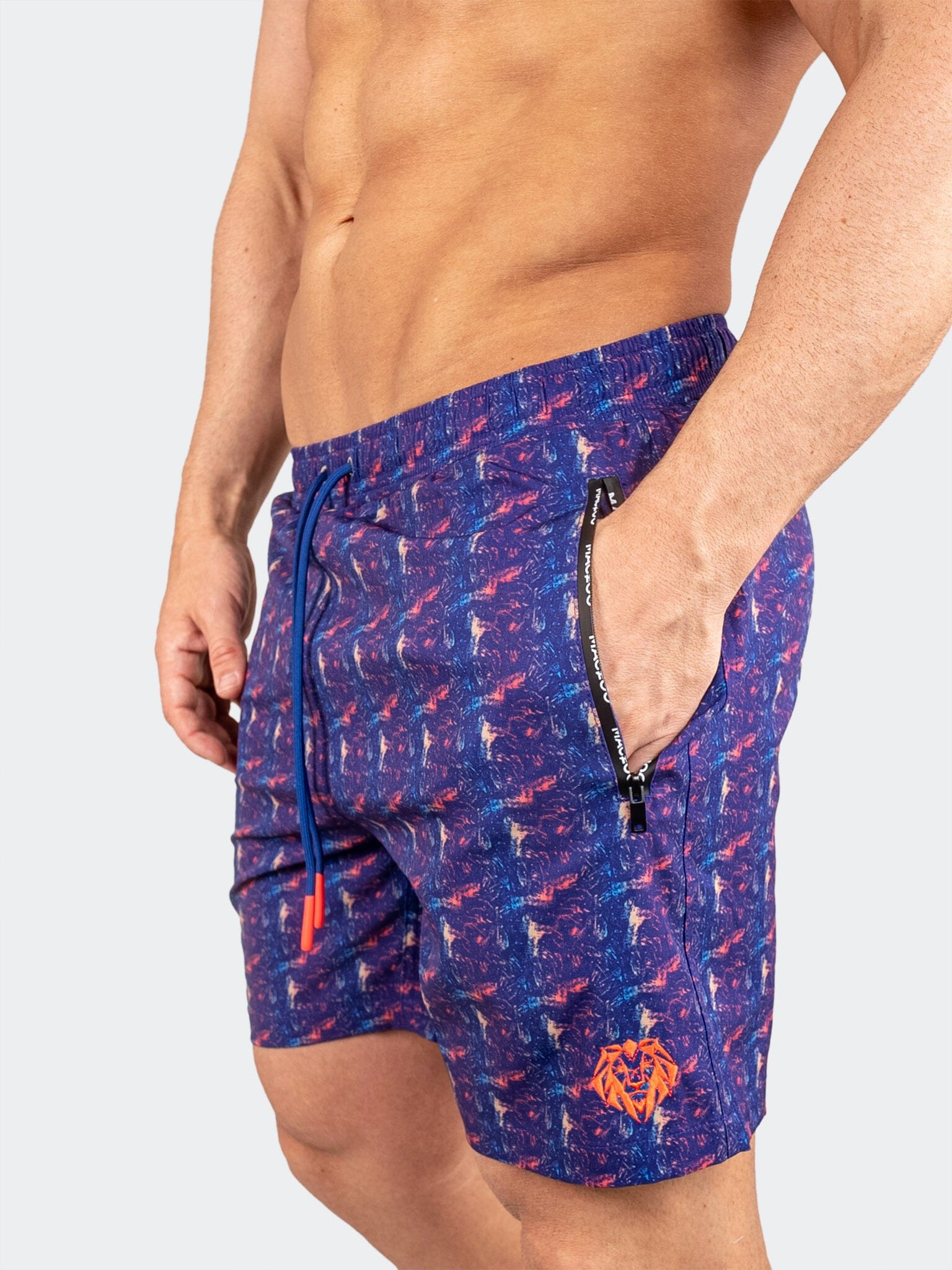 Swim LionRetro Blue