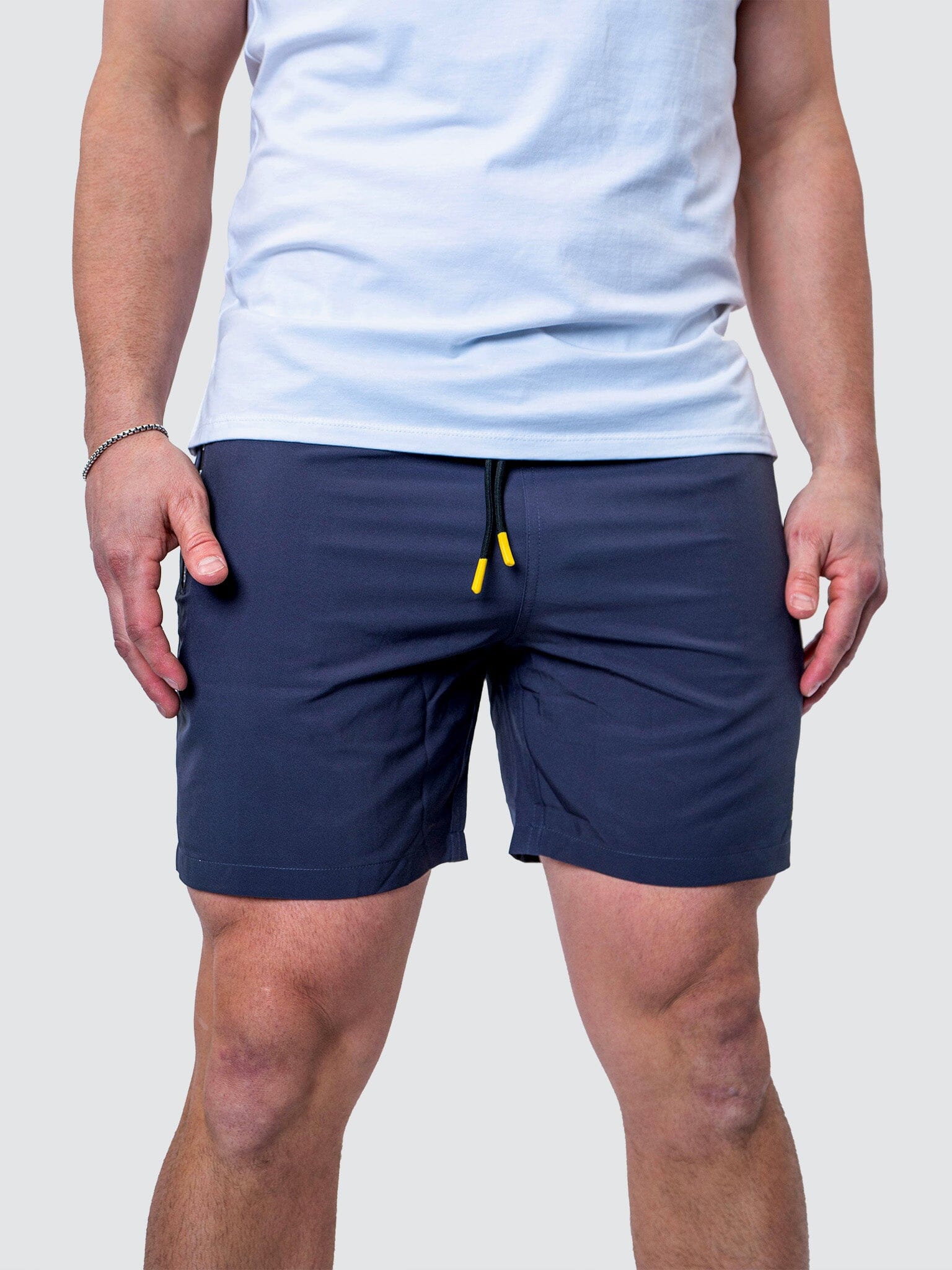 Perm Lion Solid Grey Swim Trunks